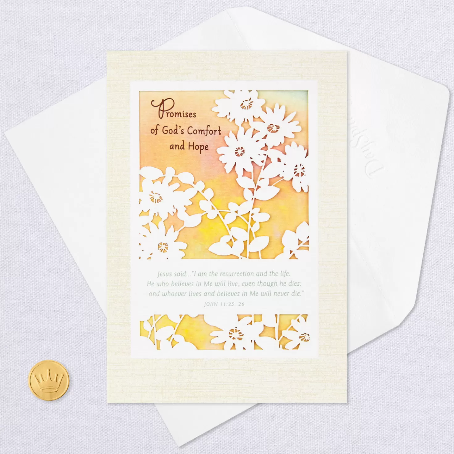 Online Promises Of God's Comfort And Hope Religious Sympathy Card Sympathy