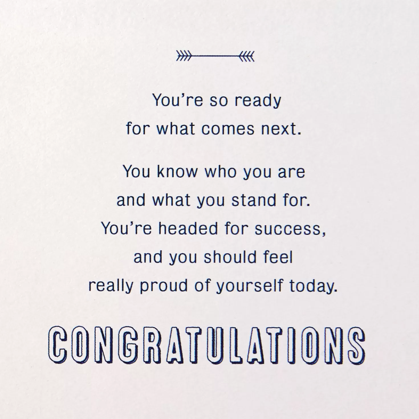 Shop Ready For What's Next High School Graduation Card For Her Graduation
