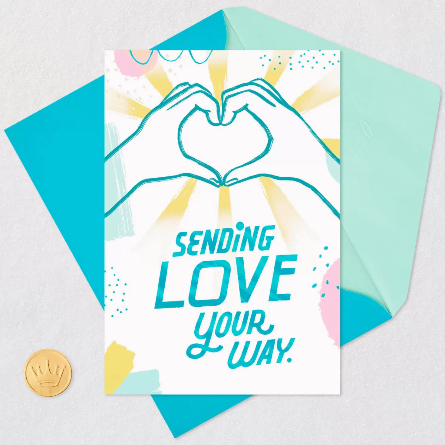 Best Sale Sending Love Your Way Video Greeting Thinking Of You Card Encouragement