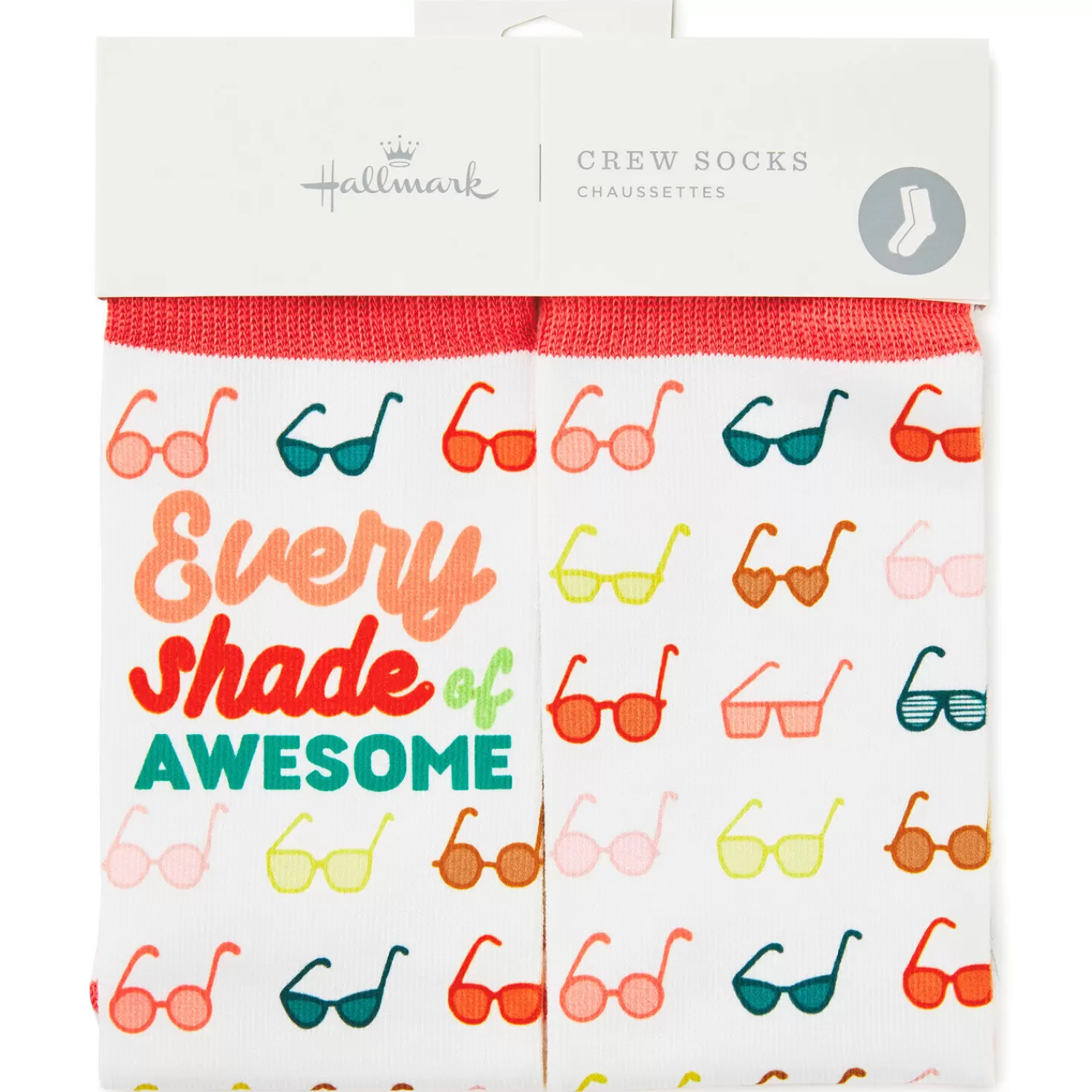 Shop Shades Of Awesome Sunglasses Fun Crew Socks Encouragement