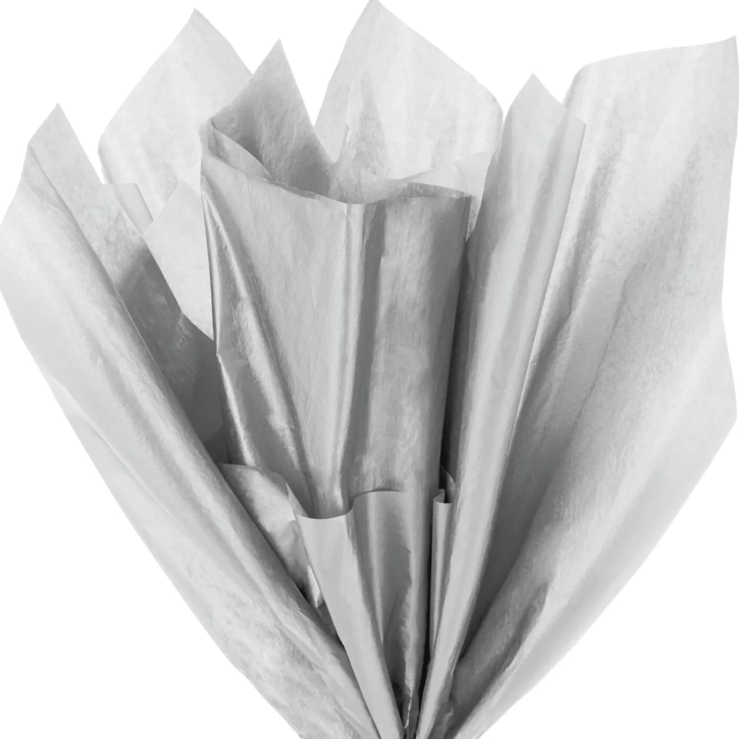 Clearance Silver Tissue Paper, 5 Sheets Wedding