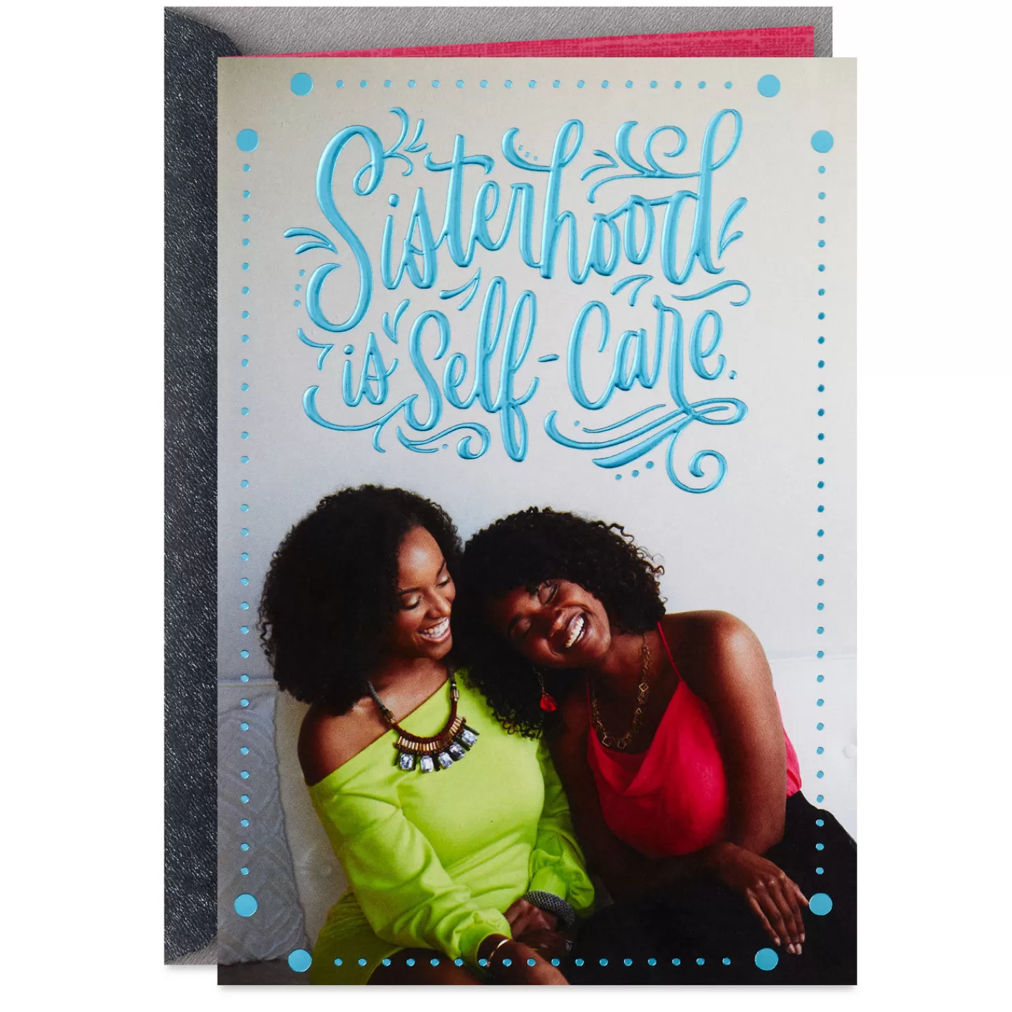 Sale Sisterhood Is Self-Care Friendship Card Thank You