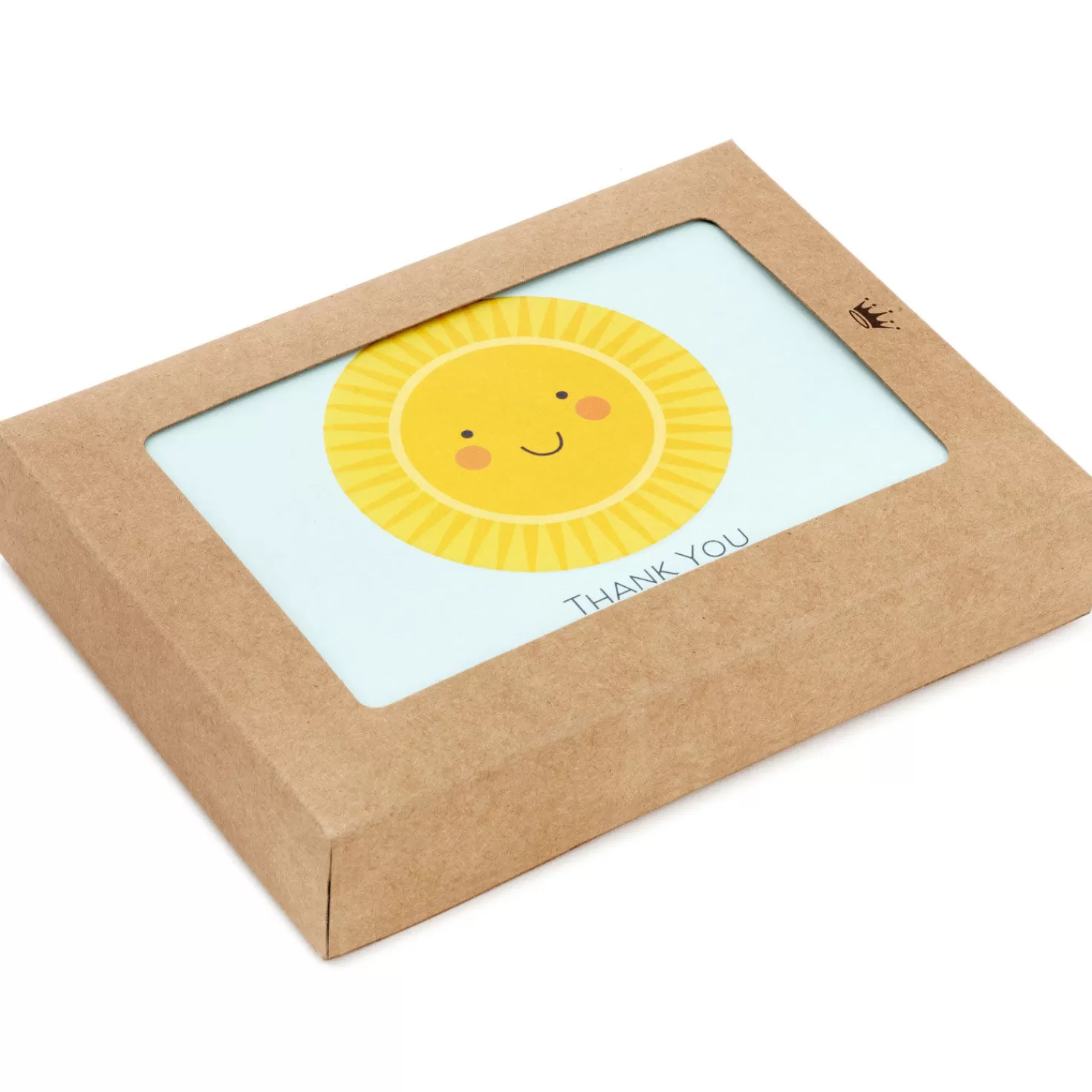 Flash Sale Smiling Sunshine Boxed Blank Thank-You Notes, Pack Of 24 Thank You