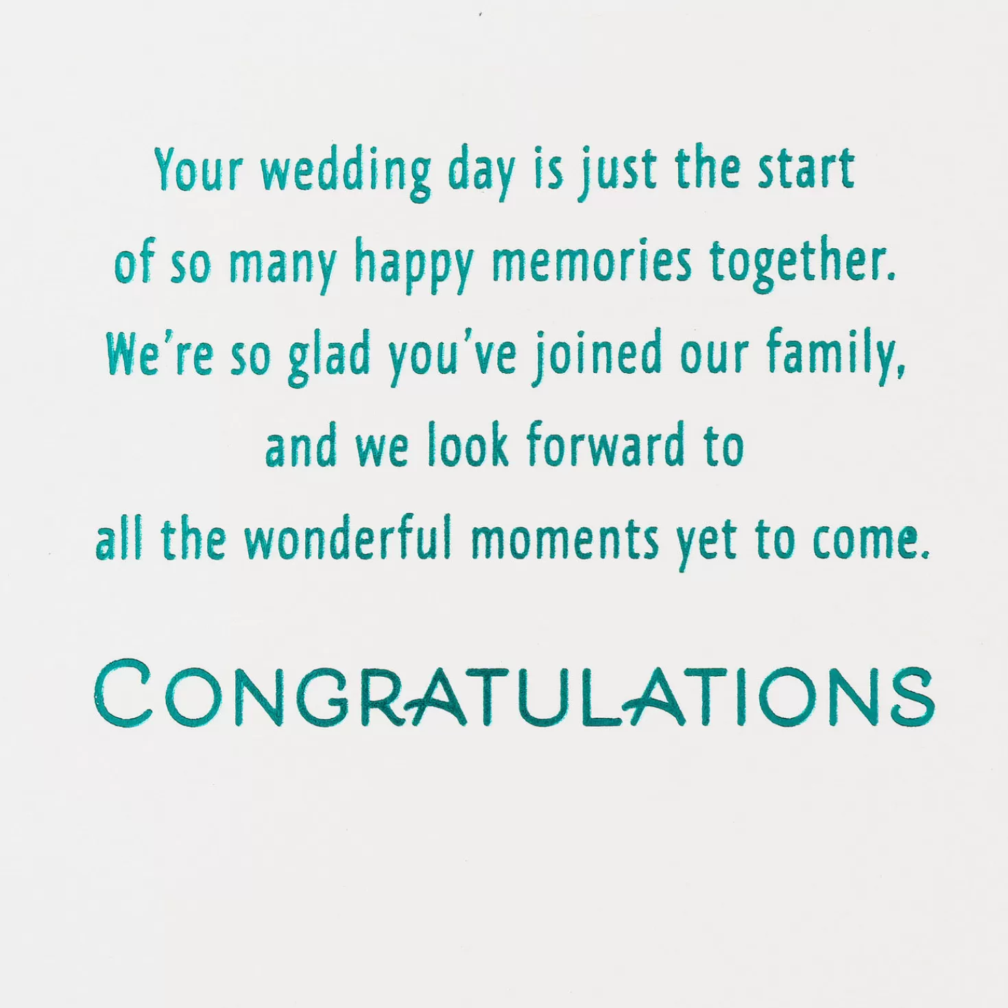 New So Happy You'Ve Joined Our Family Wedding Card For Son-In-Law Wedding