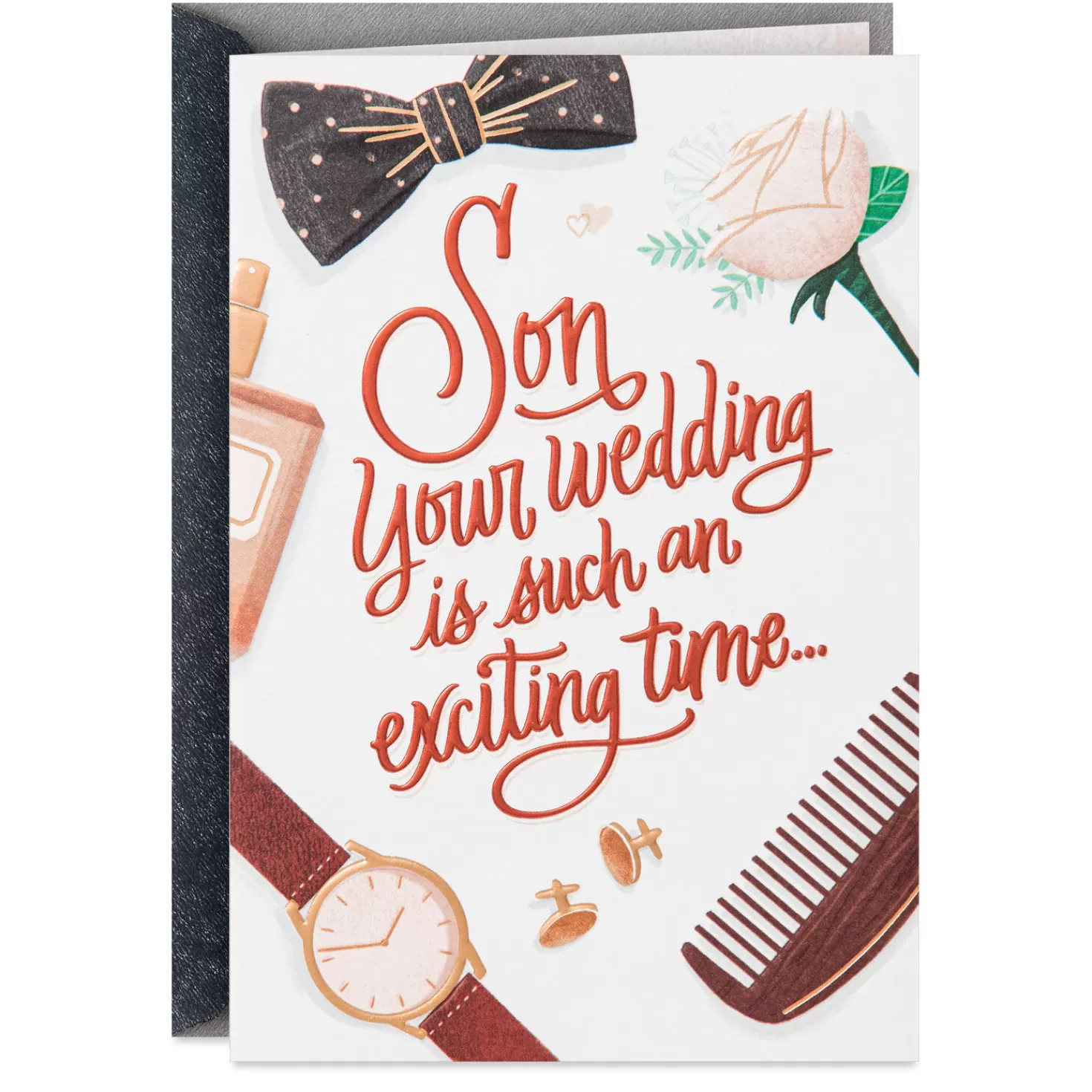 Clearance So Thrilled Wedding Card For Son Wedding