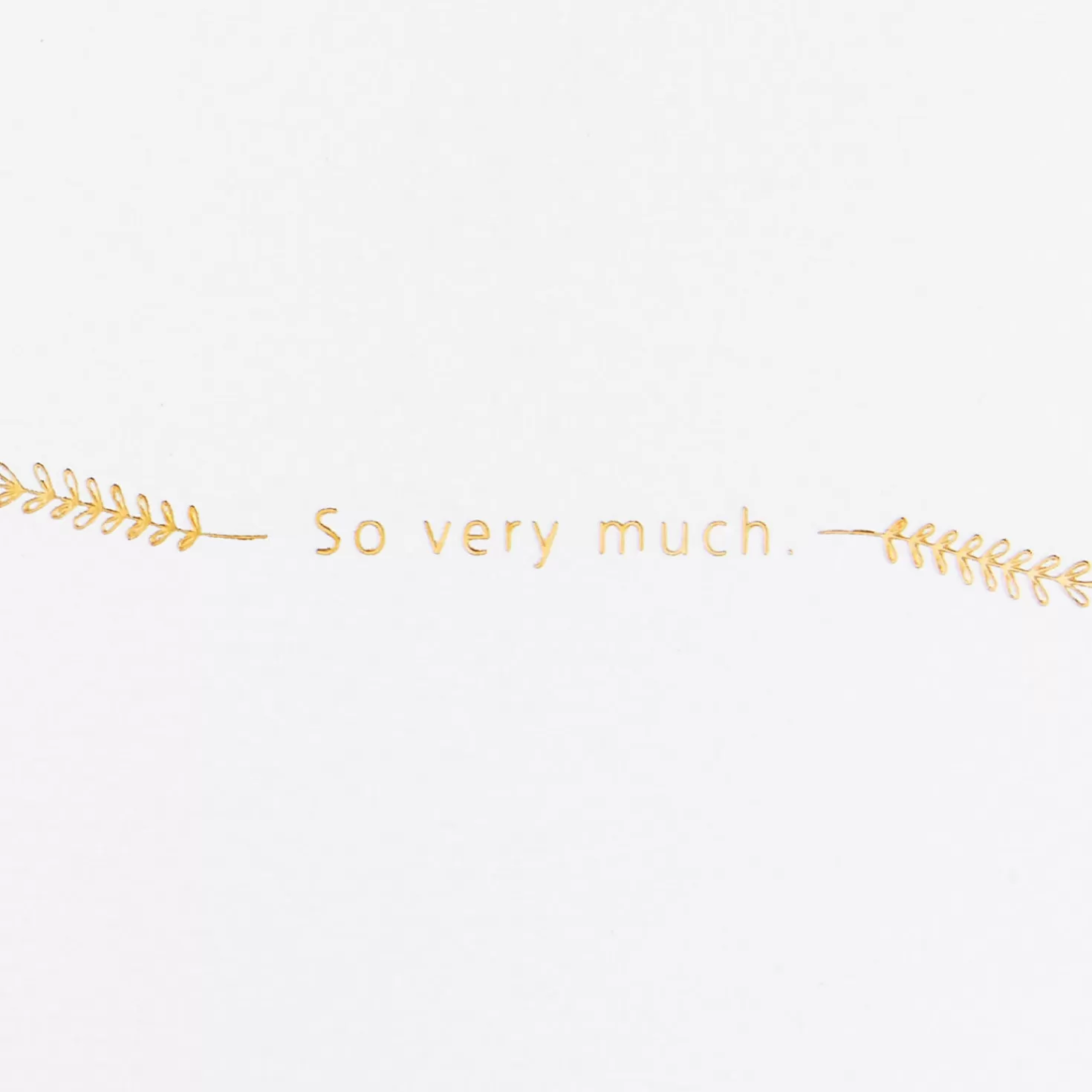 Fashion So Very Thankful Thank-You Card Thank You
