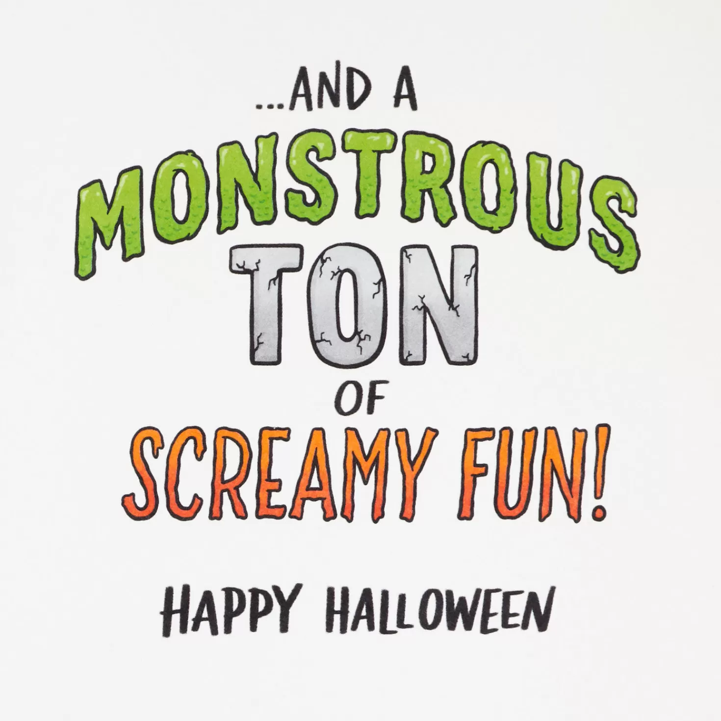 Halloween (10/31)>Hallmark Spooky And Kooky Halloween Card With Light-Up Sticker Badge