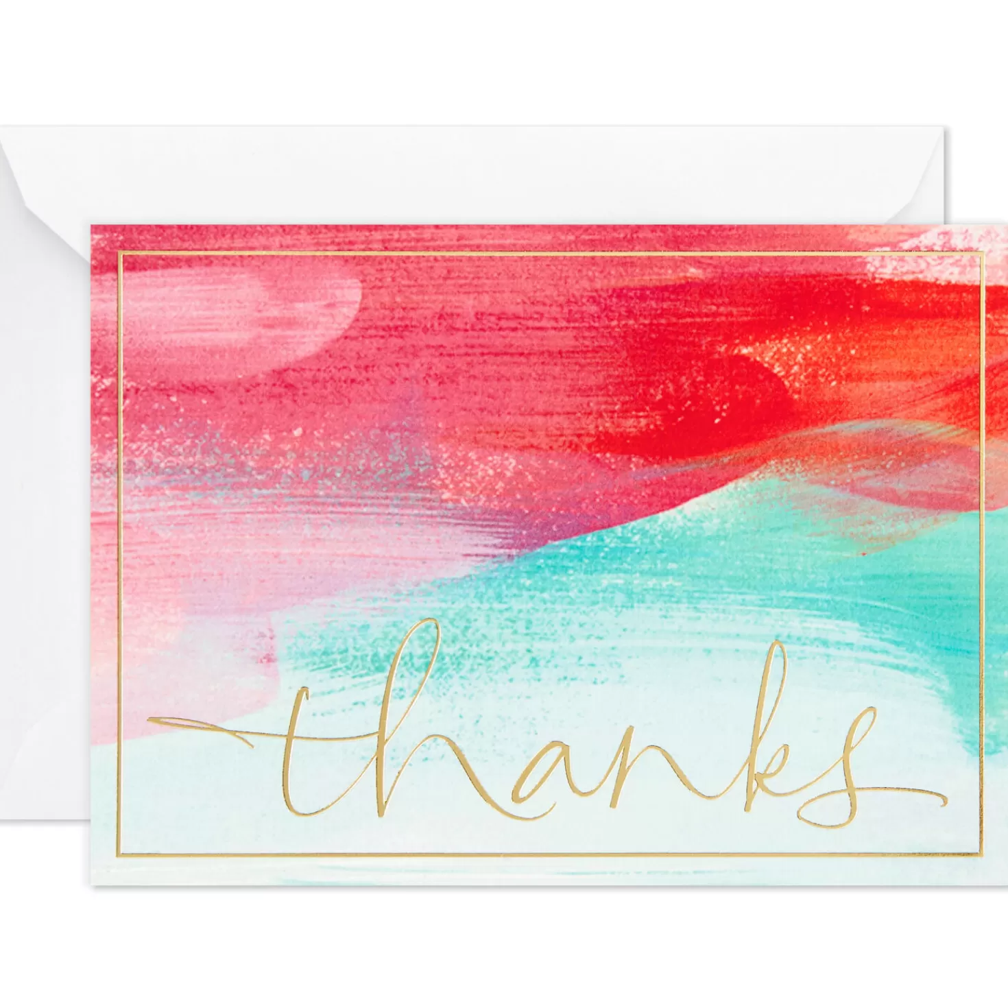 Sale Sunset Swash Blank Thank-You Notes, Pack Of 10 Thank You