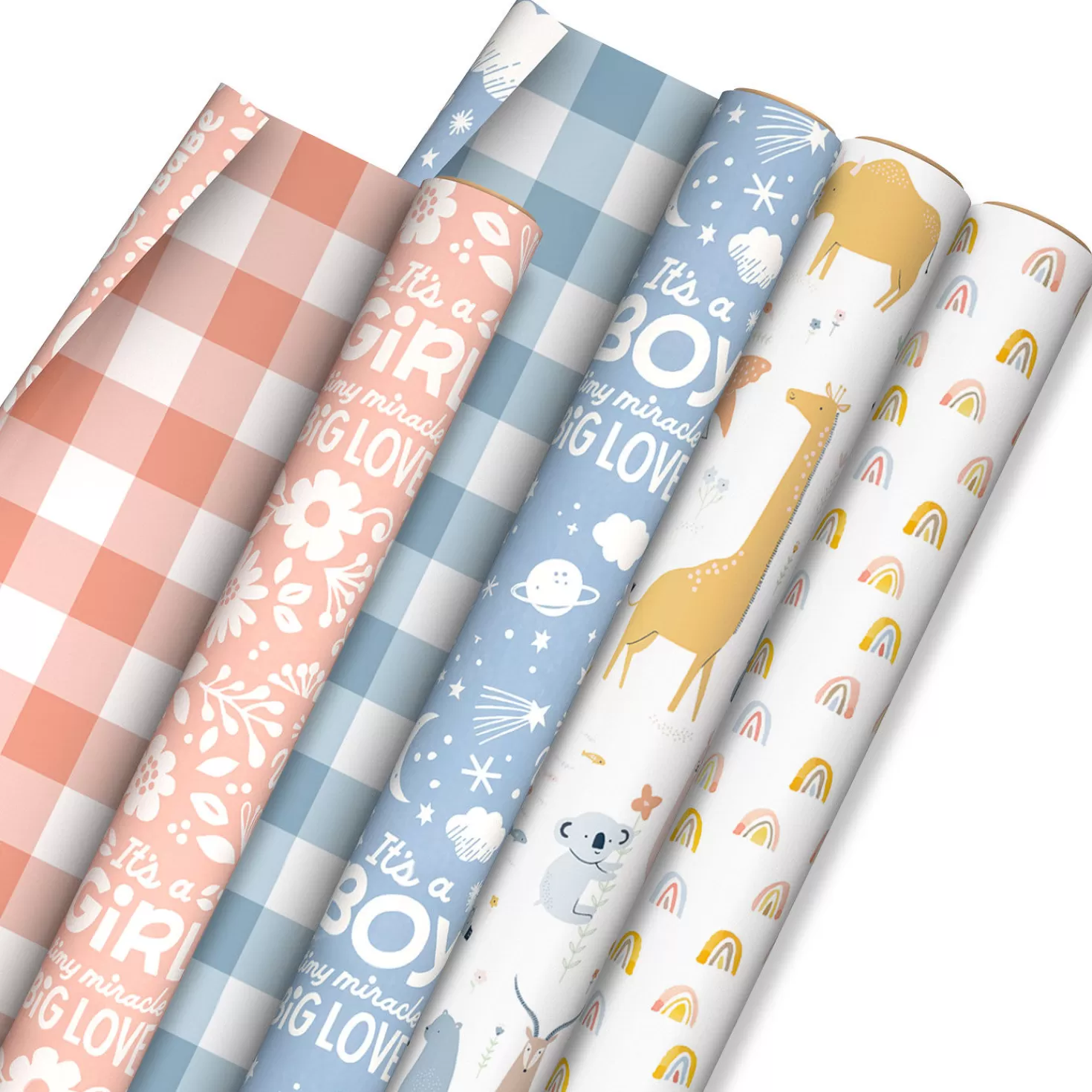 Baby>Hallmark Sweet Little One Wrapping Paper Collection