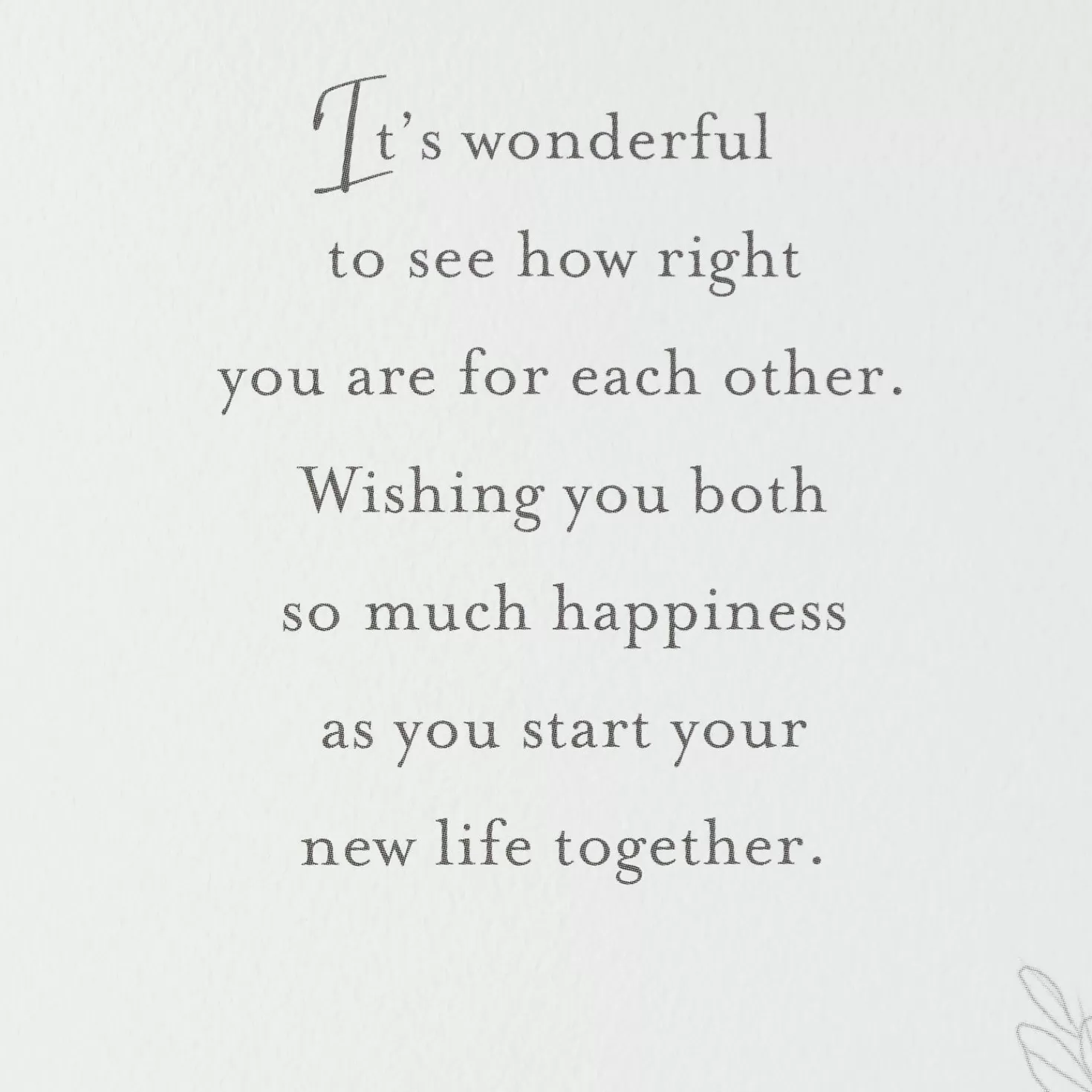 Fashion Sweet Love, Beautiful Beginning Wedding Card Wedding