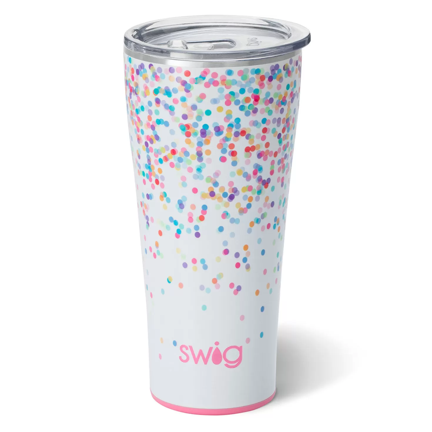 New Swig Confetti Stainless Steel Tumbler, 32 Oz. Congratulations