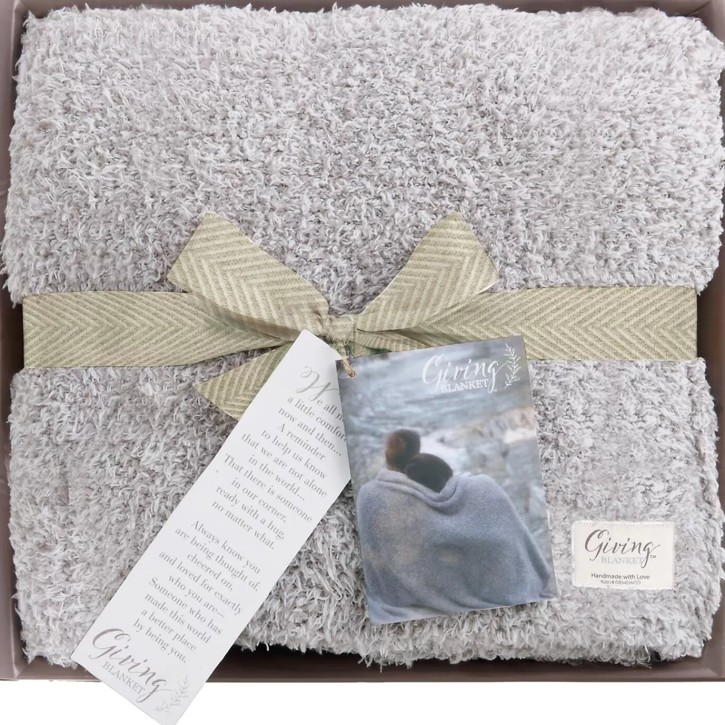 Sale Taupe Giving Blanket Encouragement