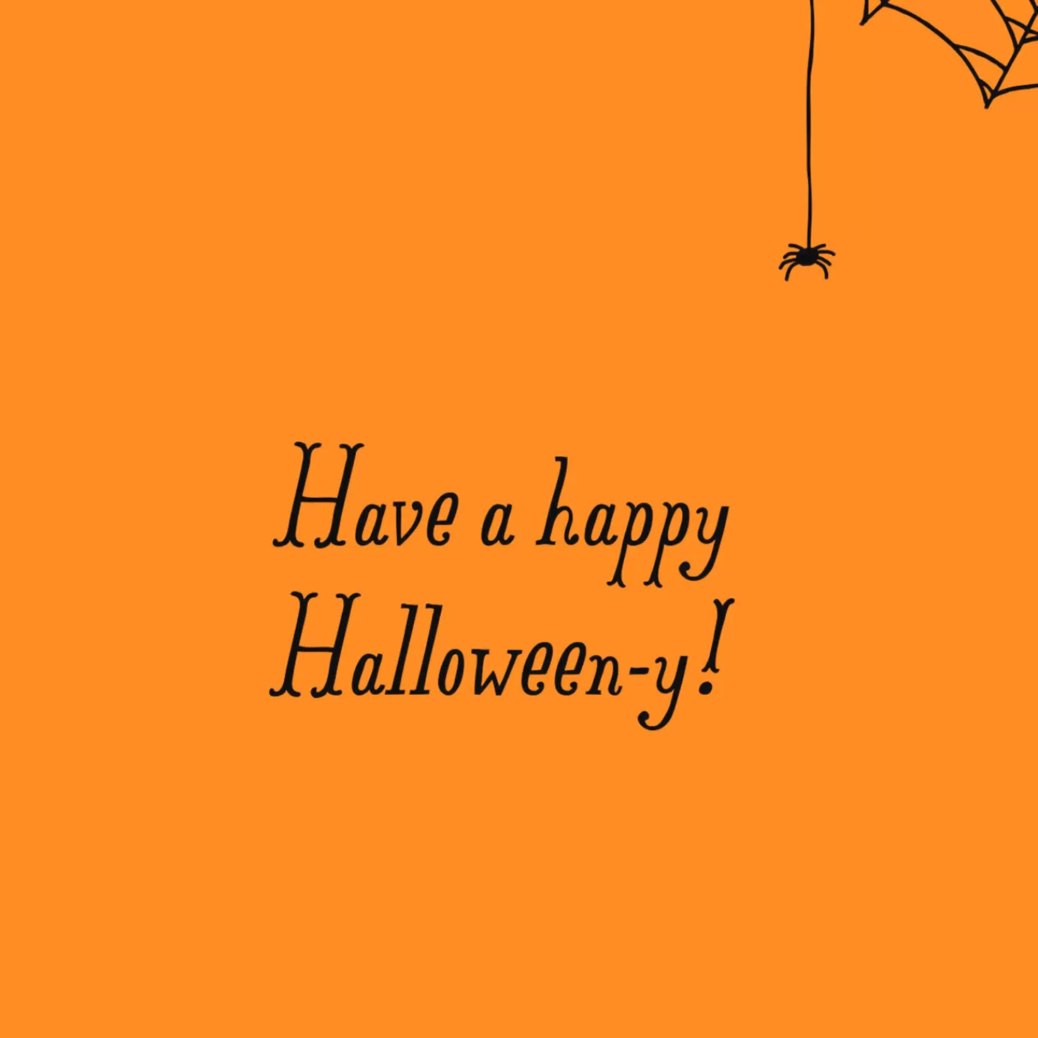 Halloween (10/31)>Hallmark Teeny Wienie Happy Halloween Card