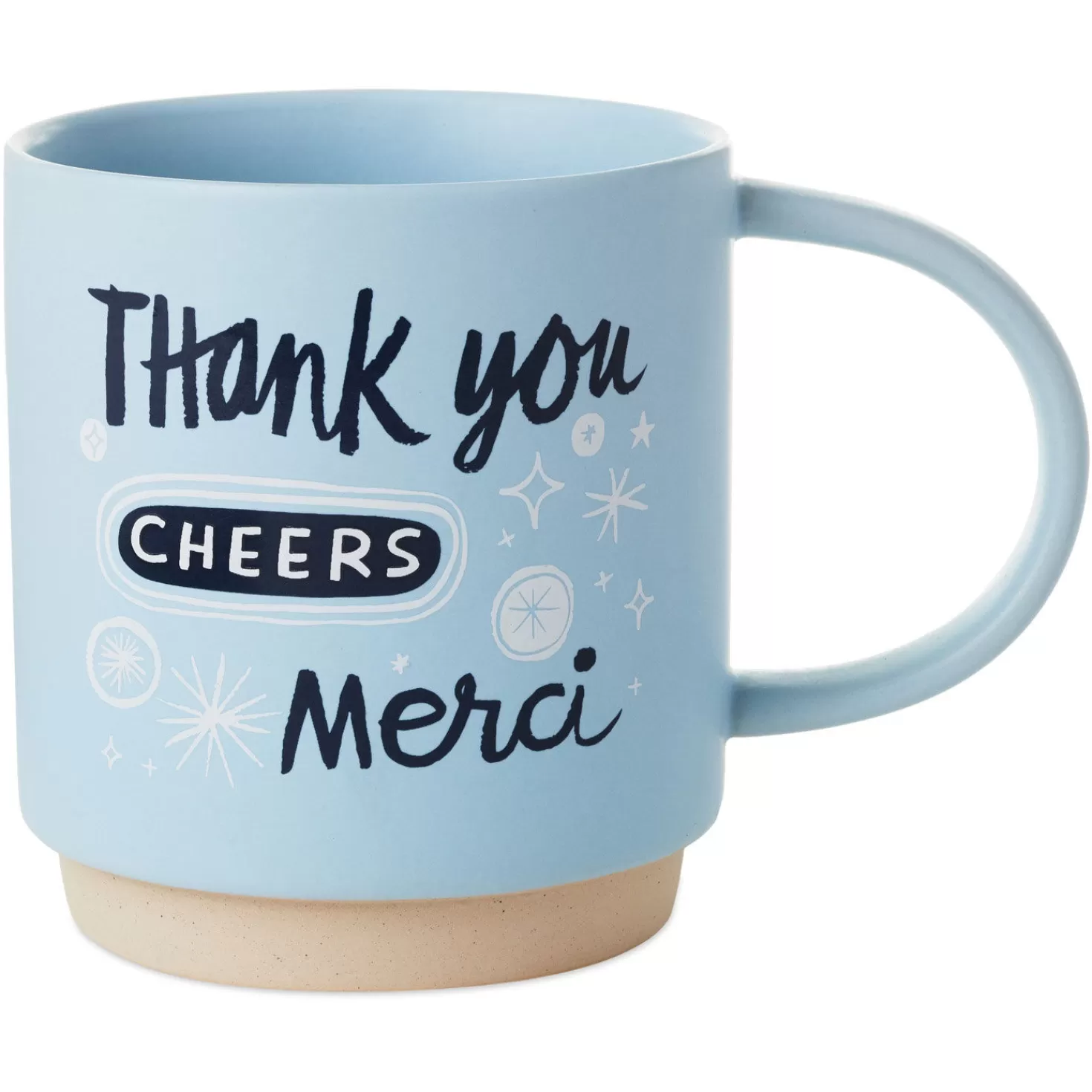 Best Thank You, Cheers, Merci Mug, 16 Oz. Thank You