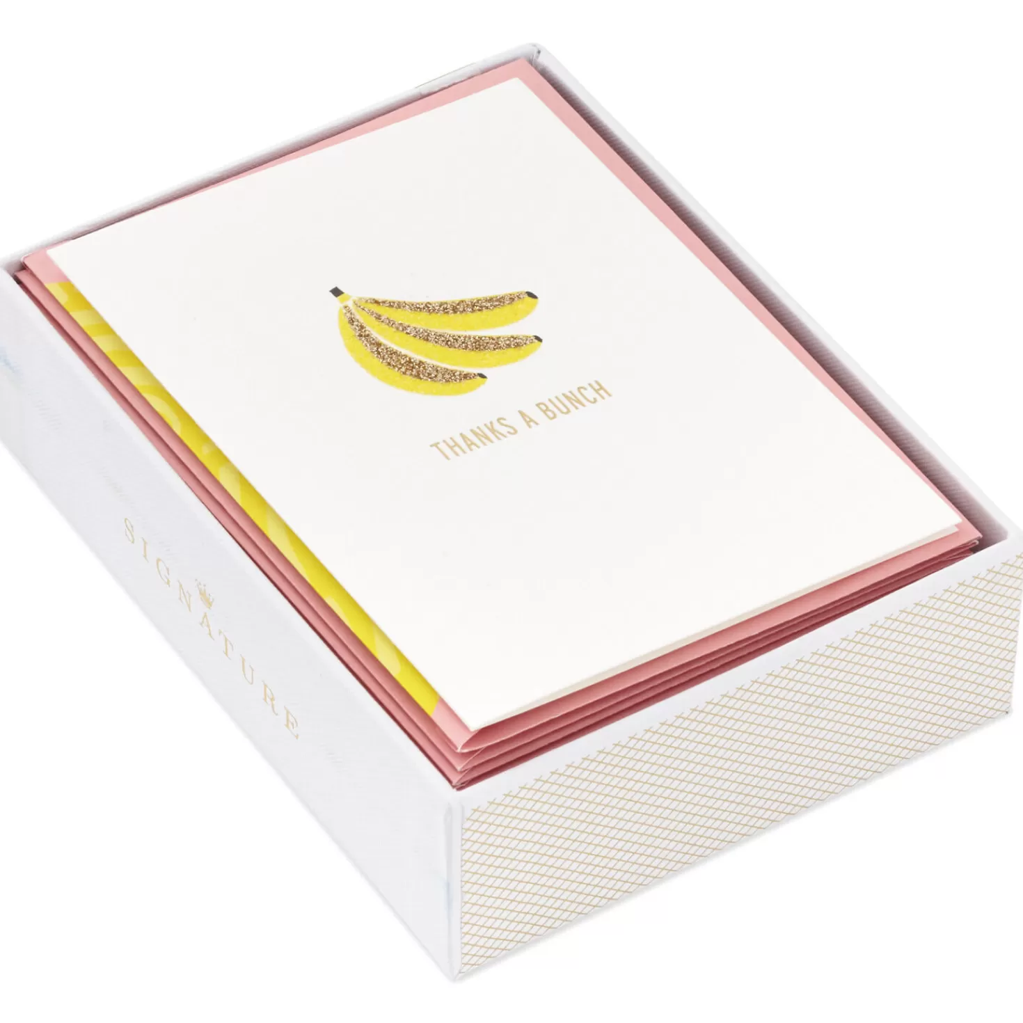 Cheap Thanks A Bunch Boxed Blank Thank-You Notes, Pack Of 8 Thank You