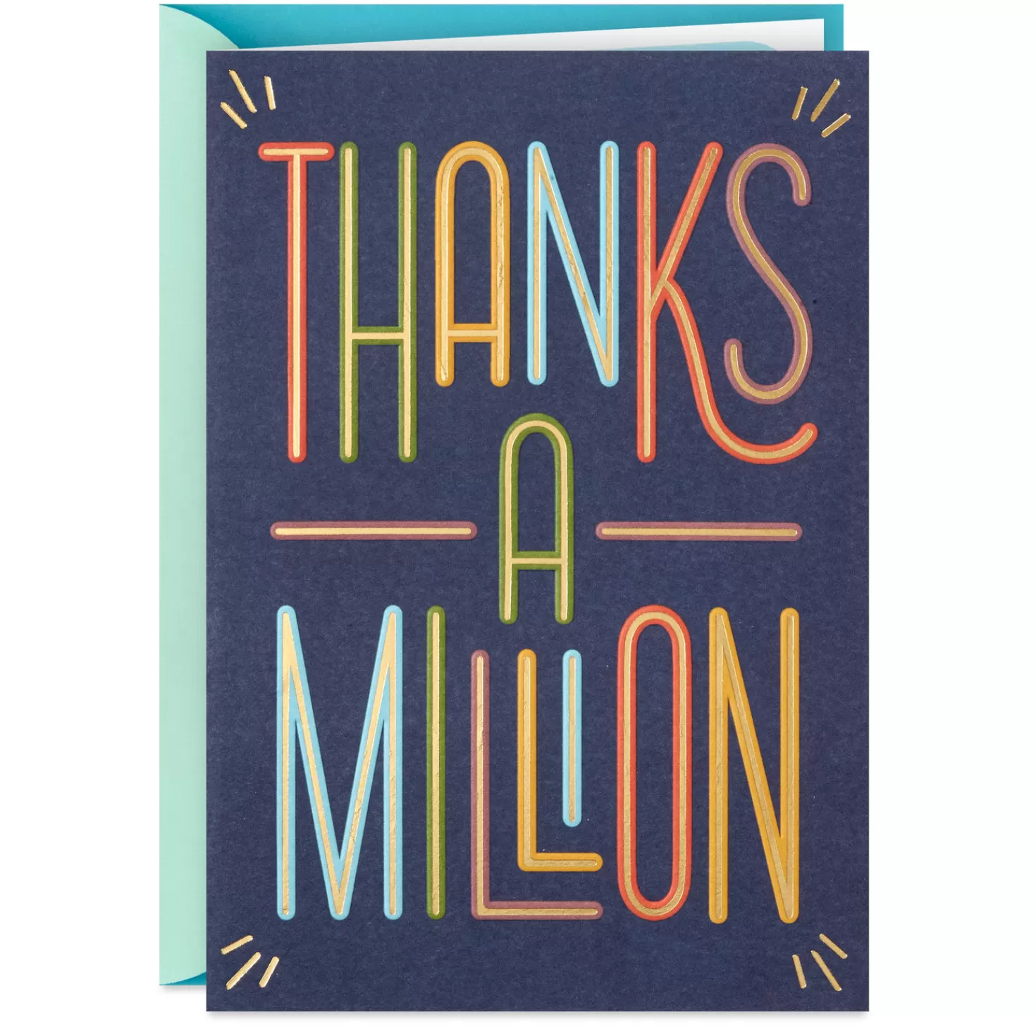 New Thanks A Million Thank-You Card Thank You