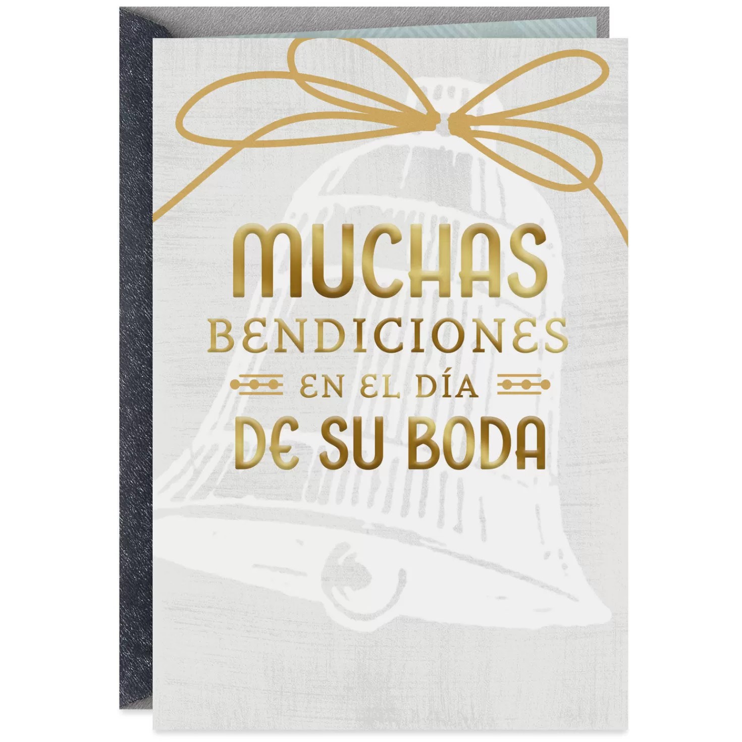 New Thanks To God For Your Union Spanish-Language Wedding Card Wedding