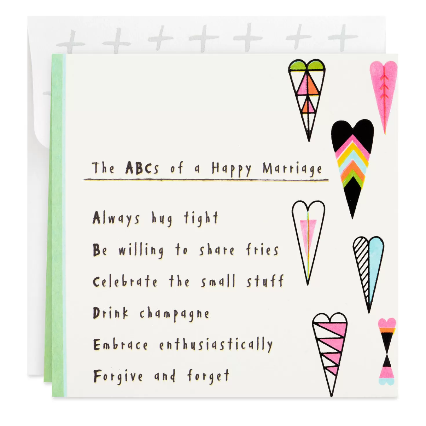 Cheap The Abcs Of A Happy Marriage Wedding Card Wedding