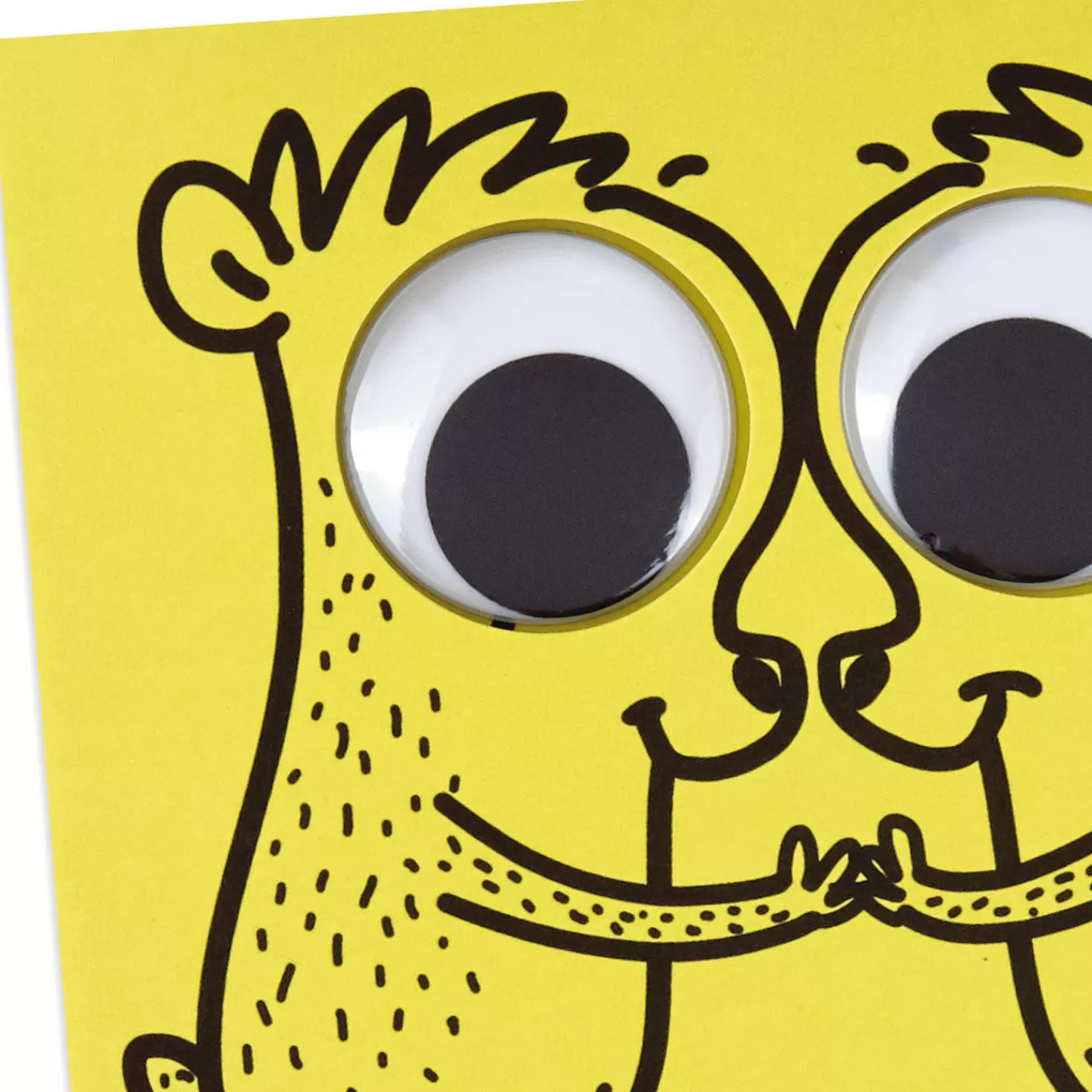 Anniversary>Hallmark The First Time Our Eyes Met Googly-Eyes Funny Anniversary Card