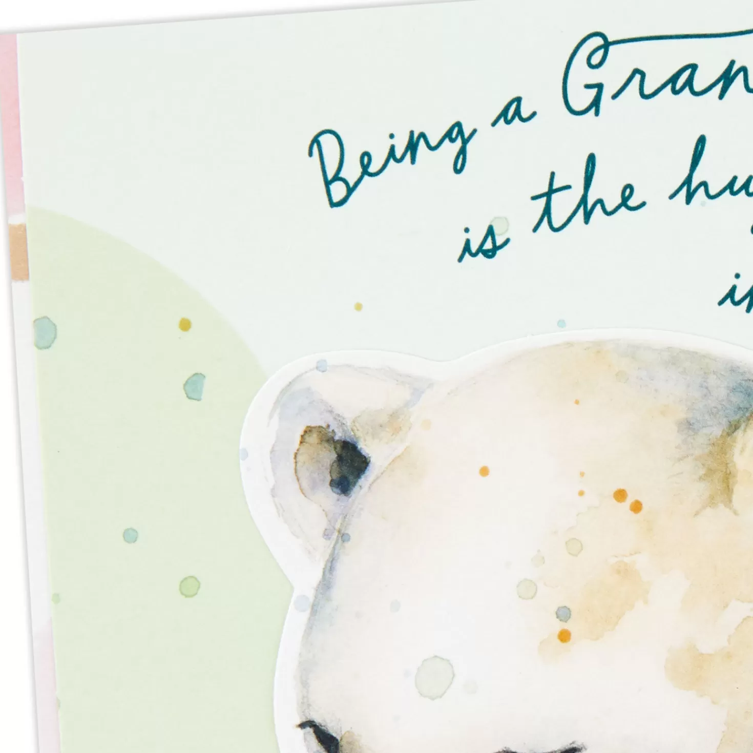 Baby>Hallmark The Huggiest Job In The World New Baby Card For Grandparents