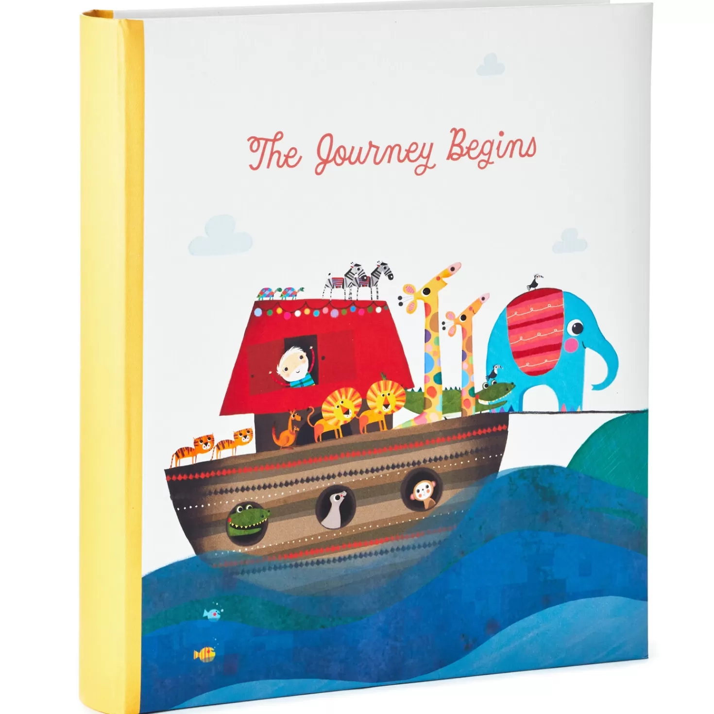 Baby>Hallmark The Journey Begins Noah's Ark First Five Years Baby Book