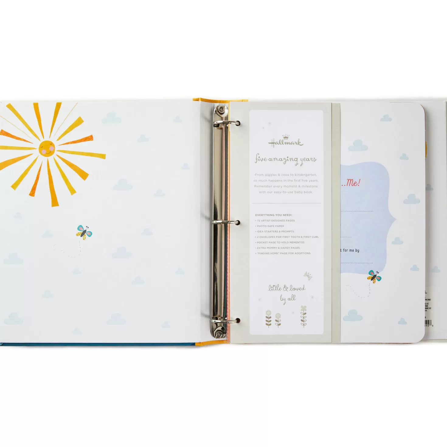 Baby>Hallmark The Journey Begins Noah's Ark First Five Years Baby Book