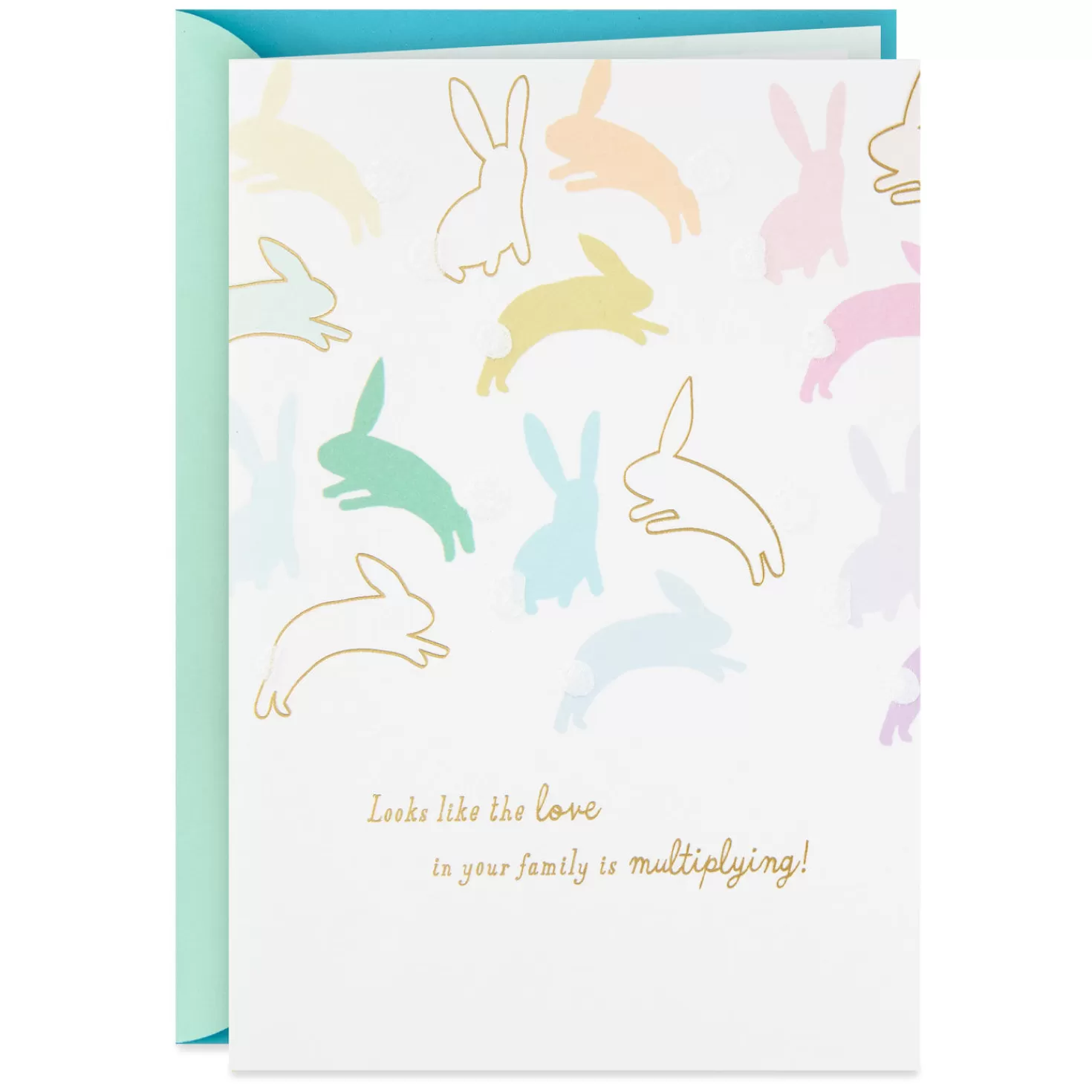Baby>Hallmark The Love Is Multiplying New Baby Card For Multiple Babies