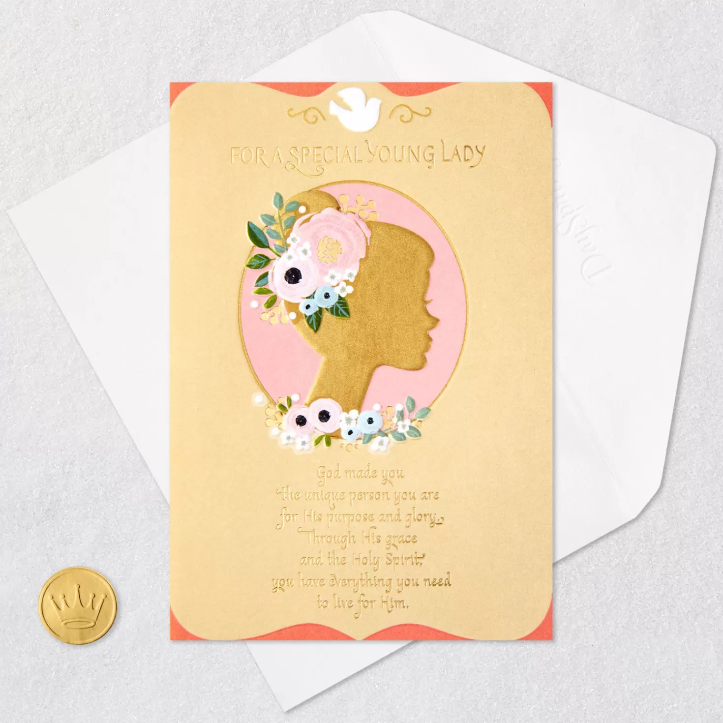 New The Unique Person You Are Religious Confirmation Card For Her Confirmation