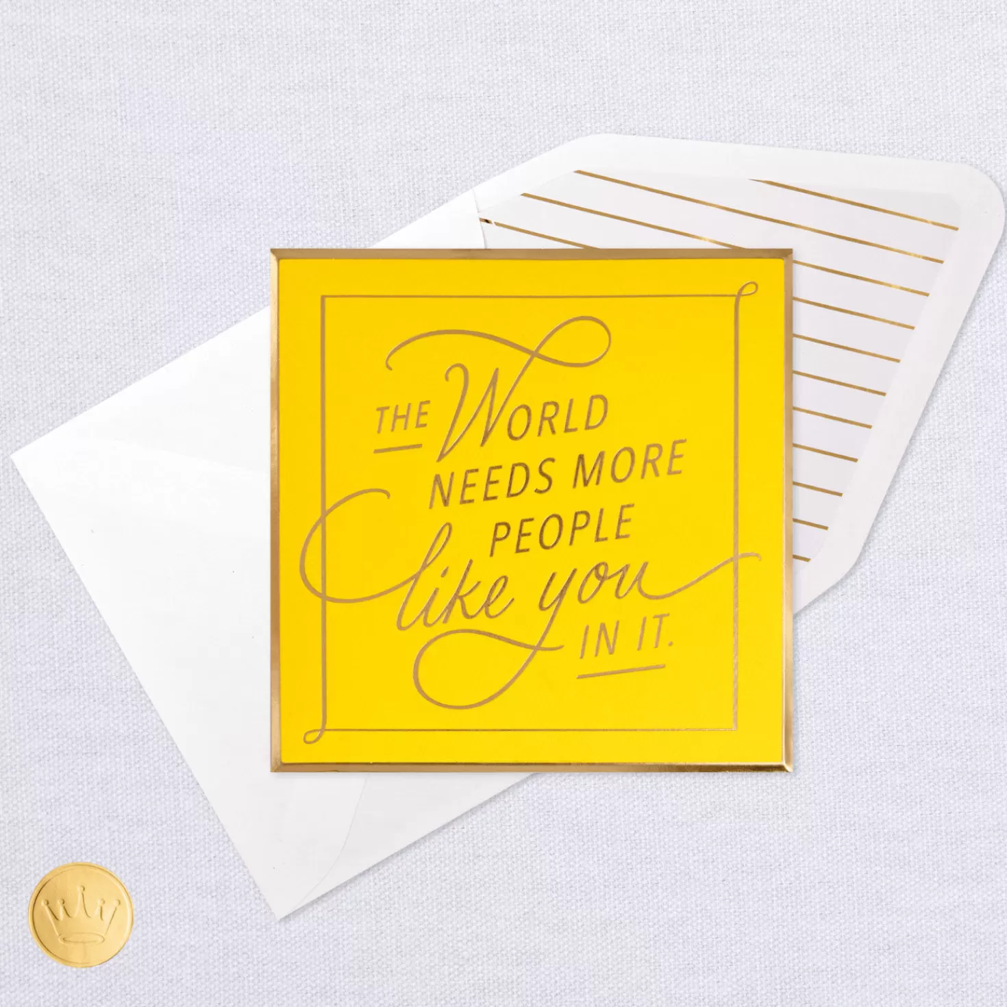 Clearance The World Needs More People Like You Thank-You Card Thank You