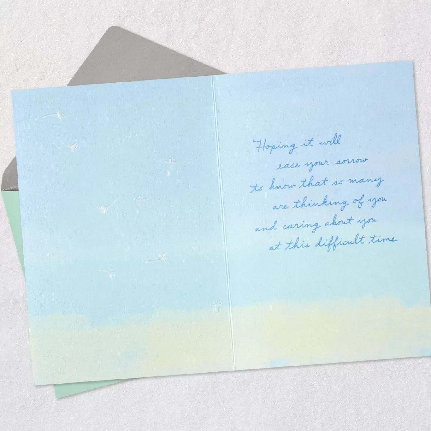 Flash Sale Thinking Of Your Family Sympathy Card For Loss Of Loved One Sympathy