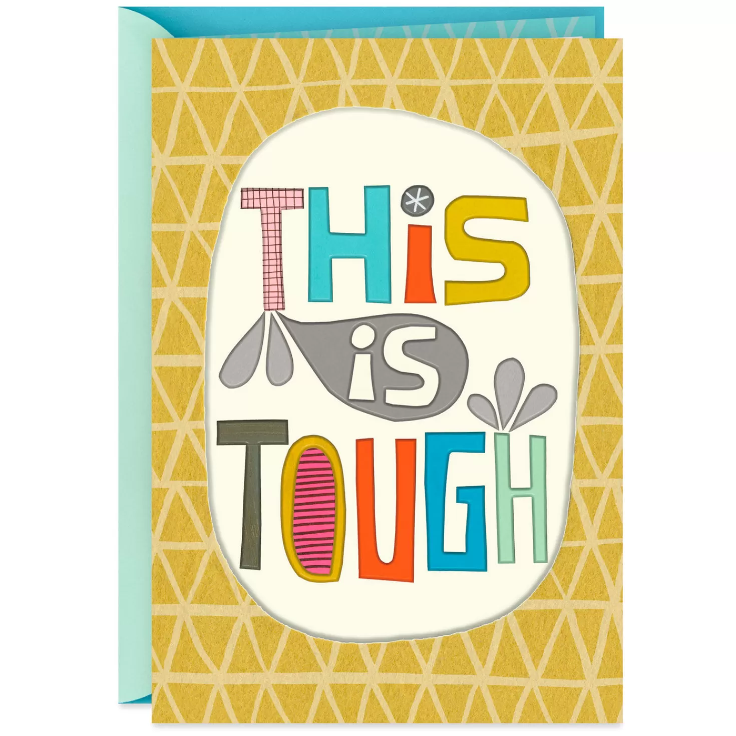 Store This Is Tough, But You Are Tougher Encouragement Card Encouragement