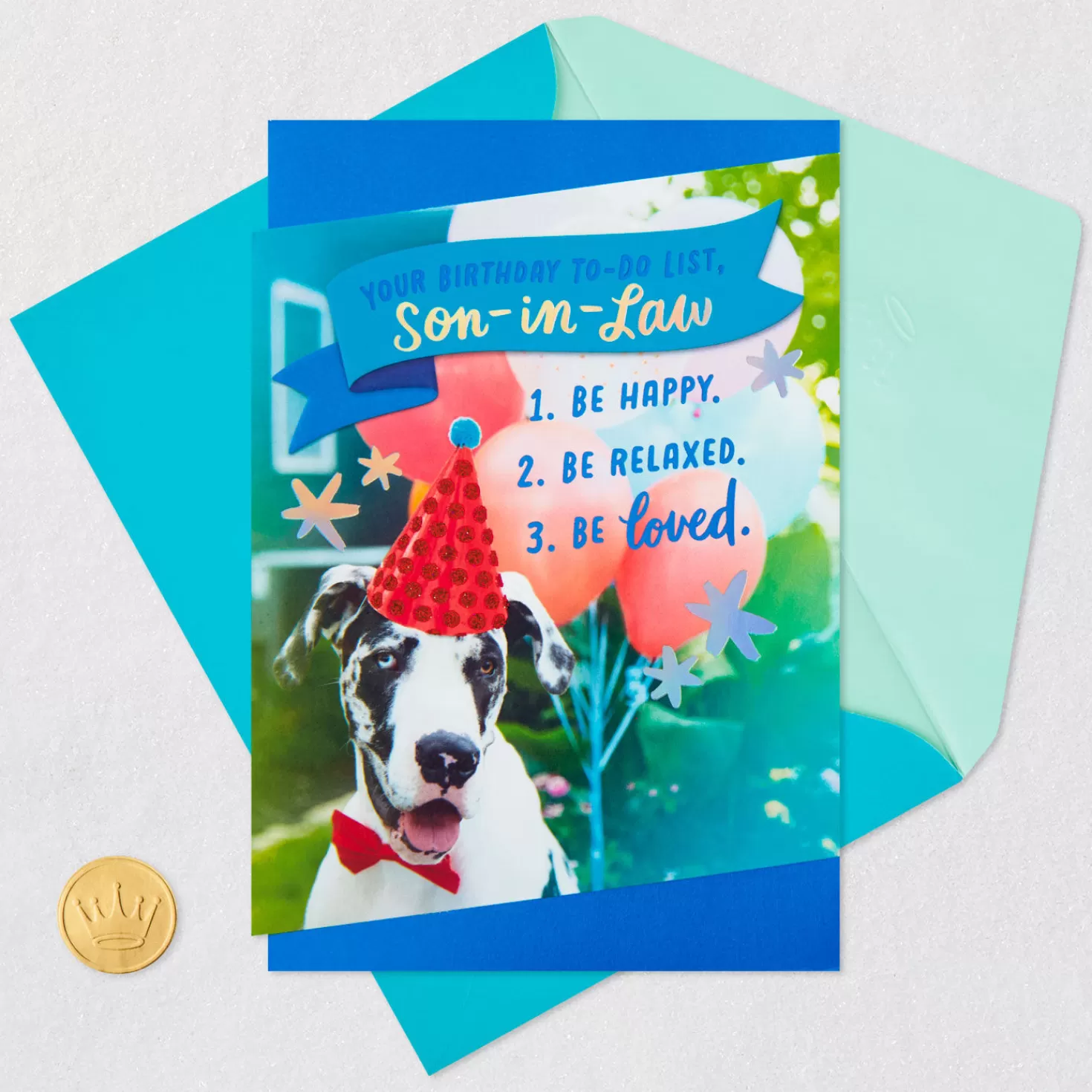 Birthday>Hallmark Today's To-Do List Birthday Card For Son-In-Law