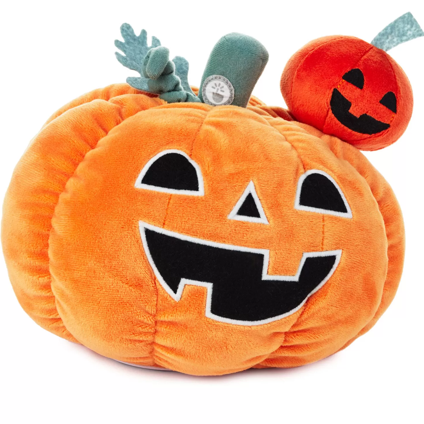 Halloween (10/31)>Hallmark Tricks Or Treats Pumpkins Singing Plush With Motion, 8.5"
