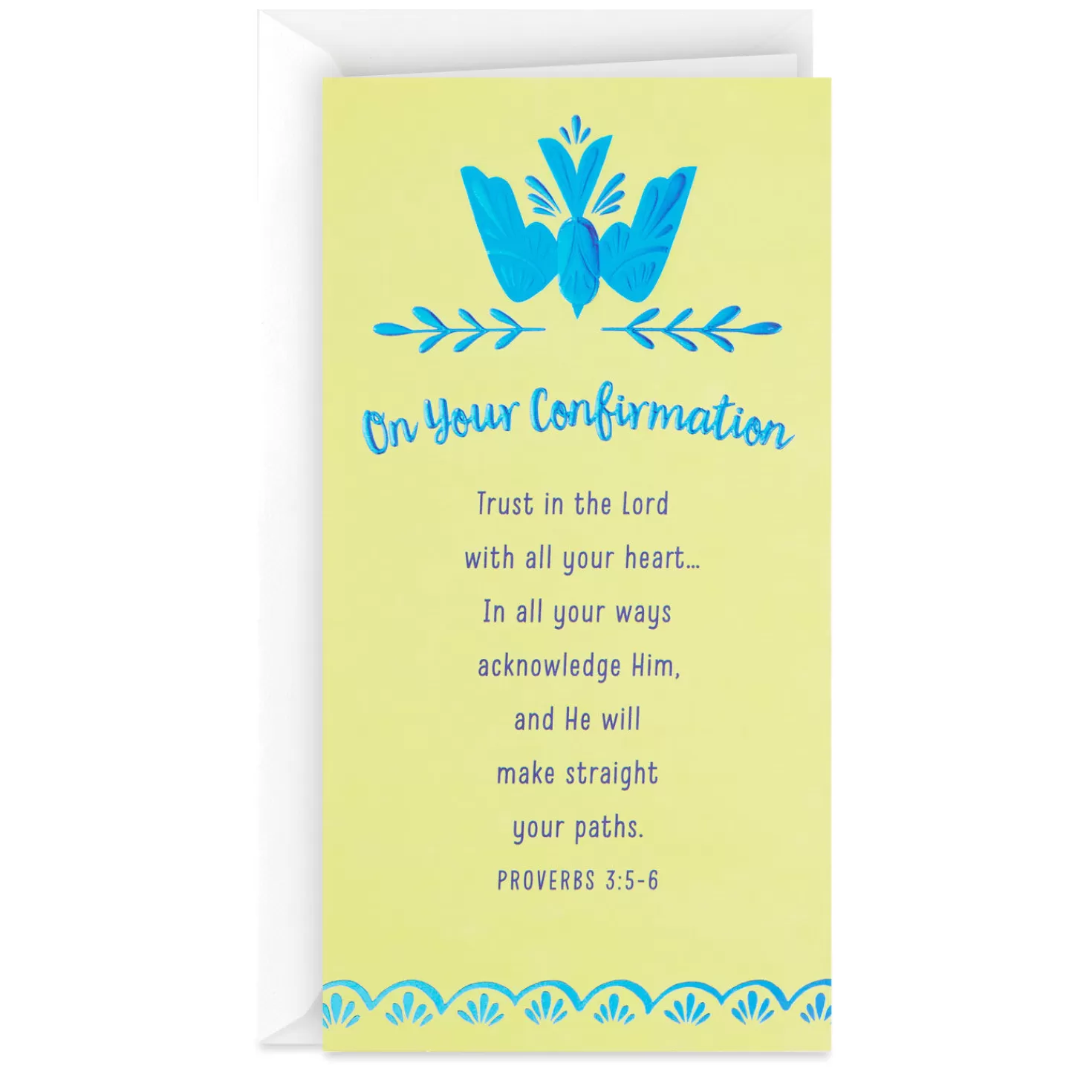 Flash Sale Trust In The Lord Religious Money Holder Confirmation Card Confirmation