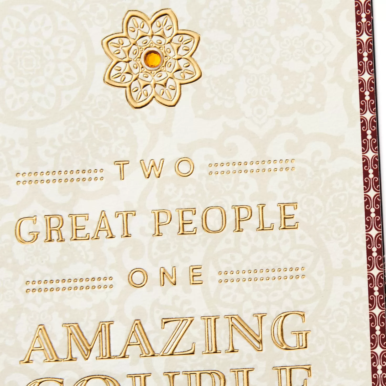Shop Two Great People, One Amazing Couple Money Holder Wedding Card Wedding