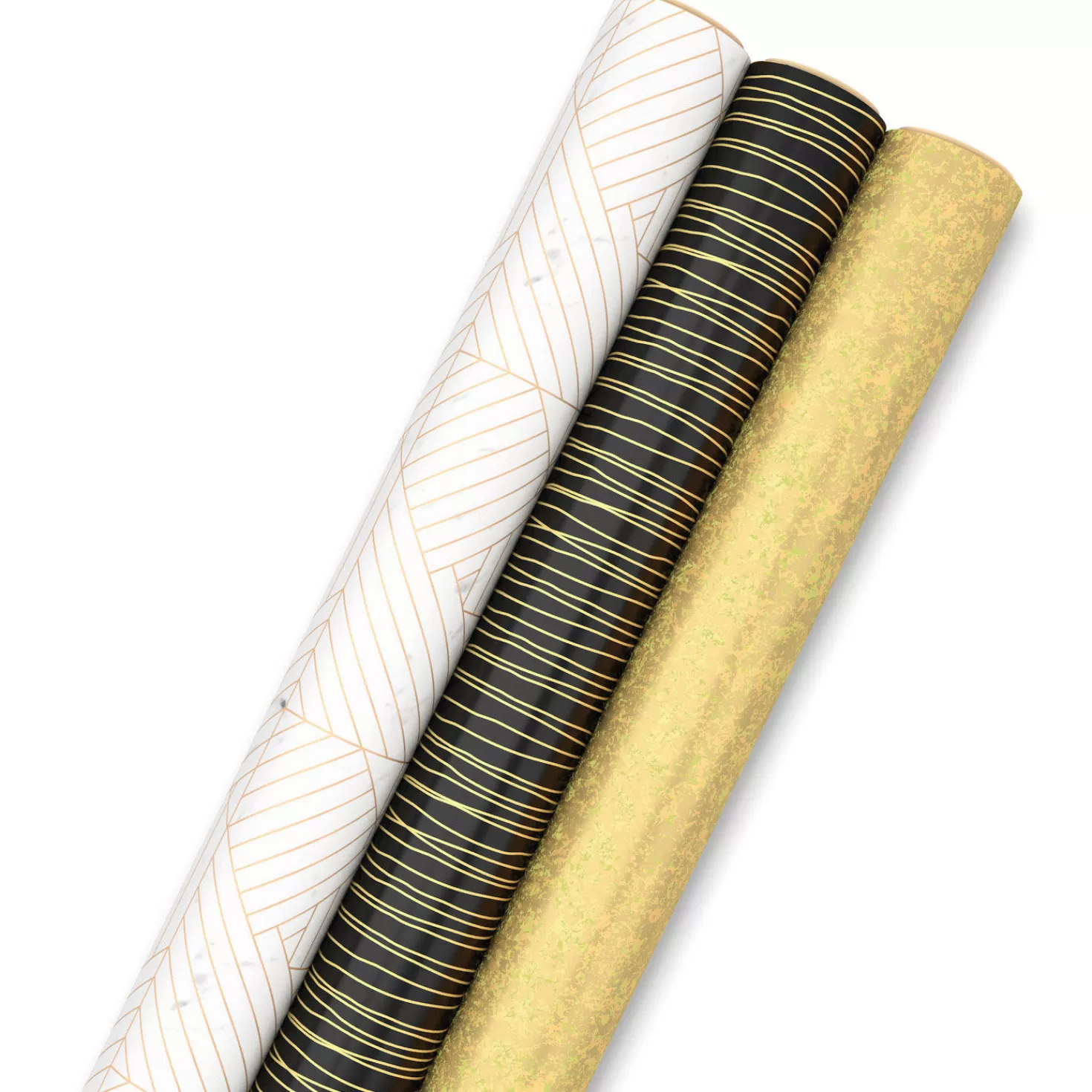 Clearance Upscale Neutrals 3-Pack Wrapping Paper, 85 Sq. Ft. Total Wedding