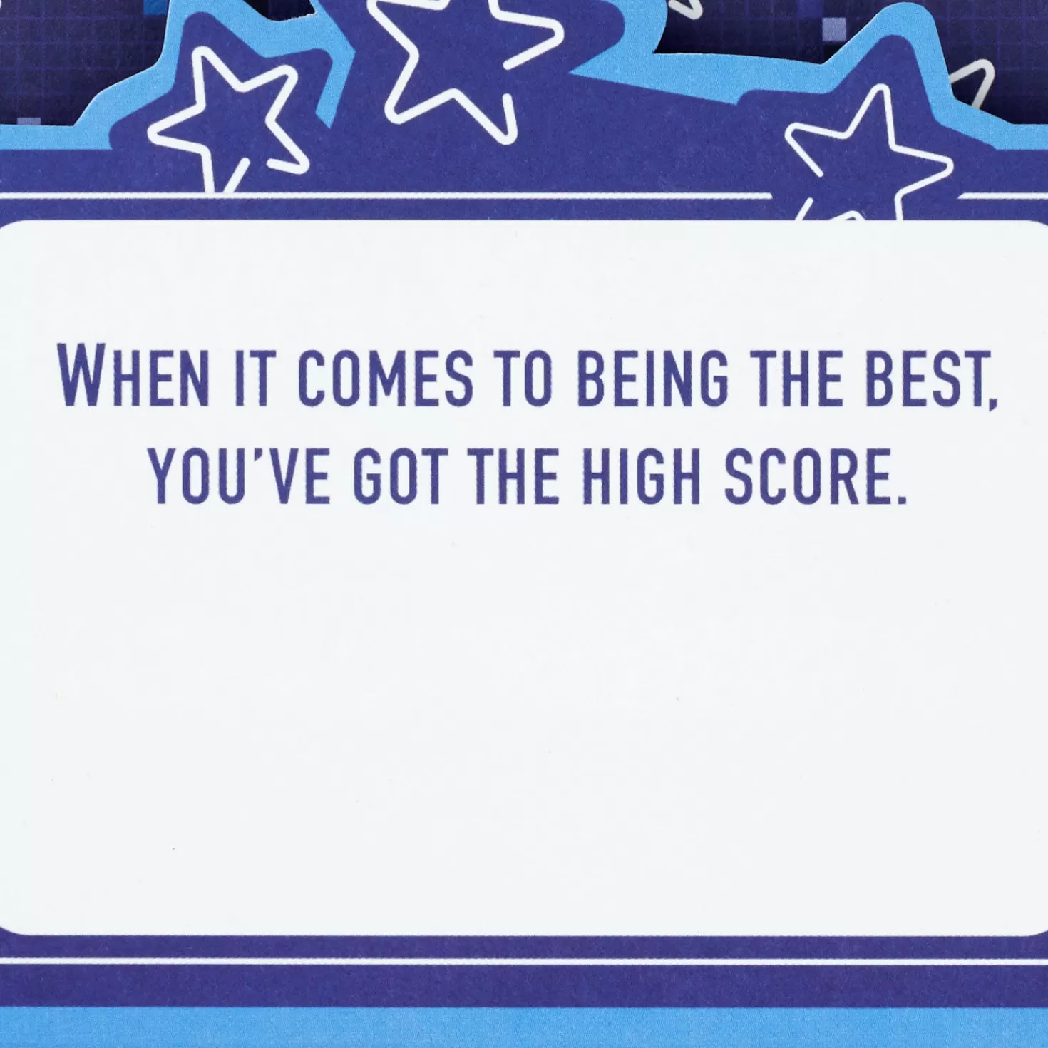 Sale Video Game You'Re The Best 3D Pop-Up Card With Sound And Light Encouragement