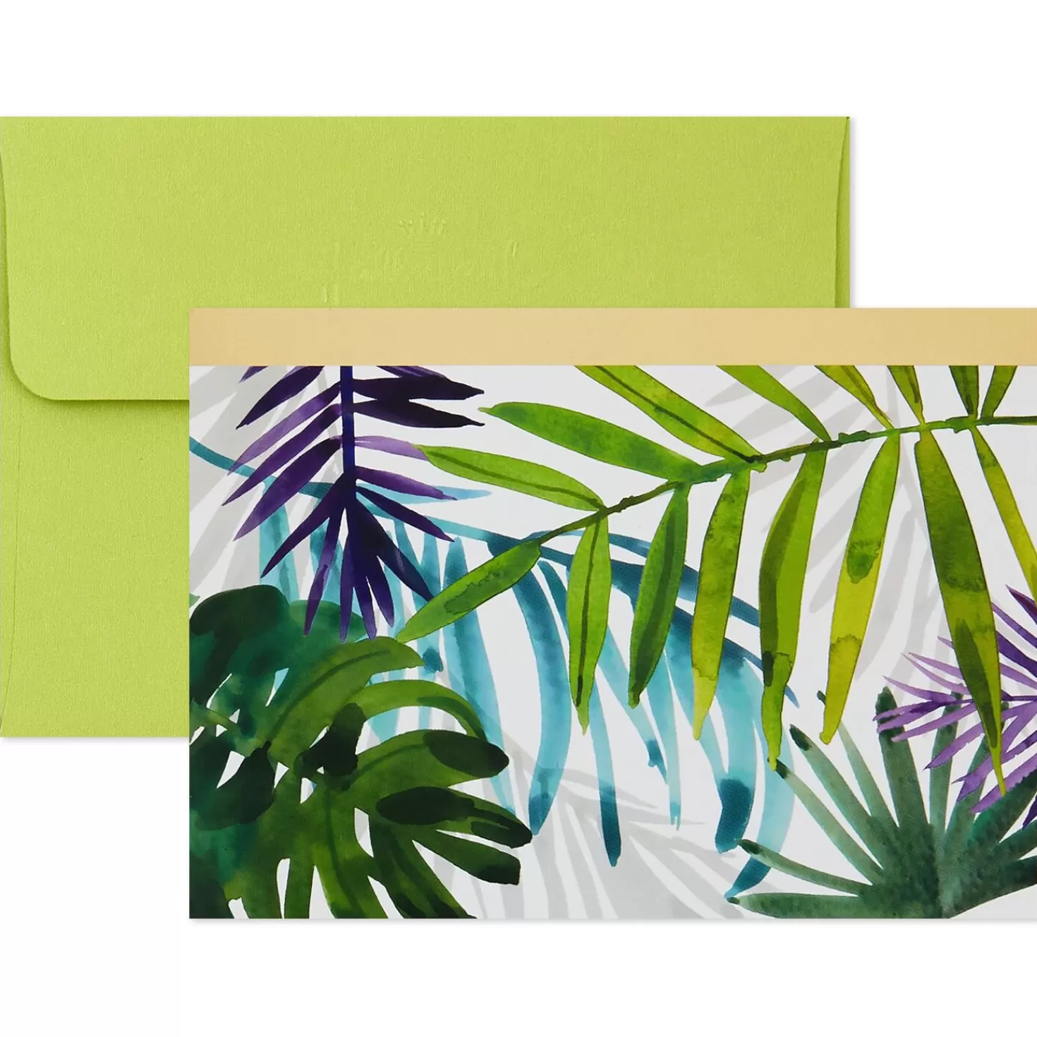 Shop Watercolor Flowers Assorted Blank Note Cards, Box Of 40 Thank You