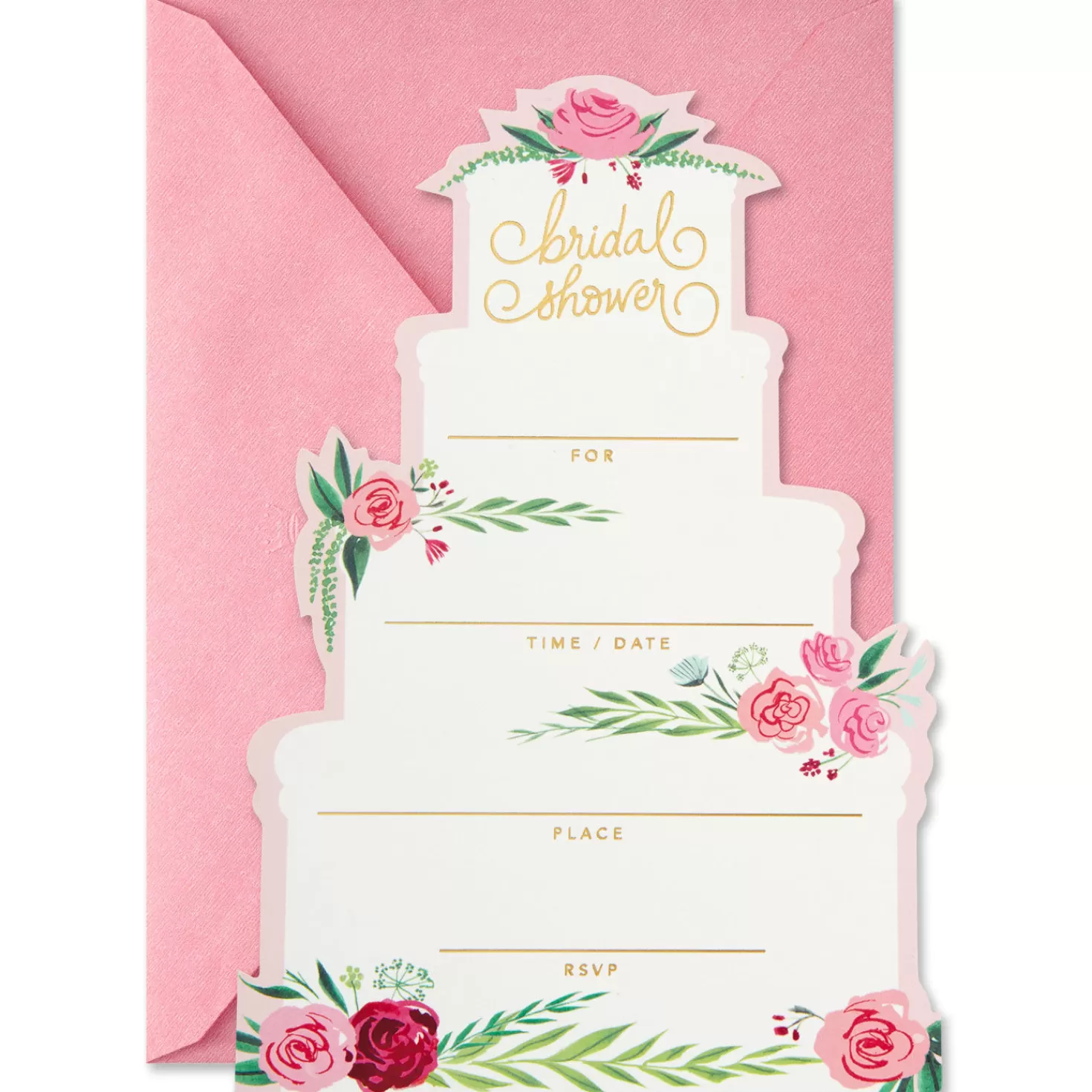 Best Wedding Cake Bridal Shower Invitations, Pack Of 20 Wedding