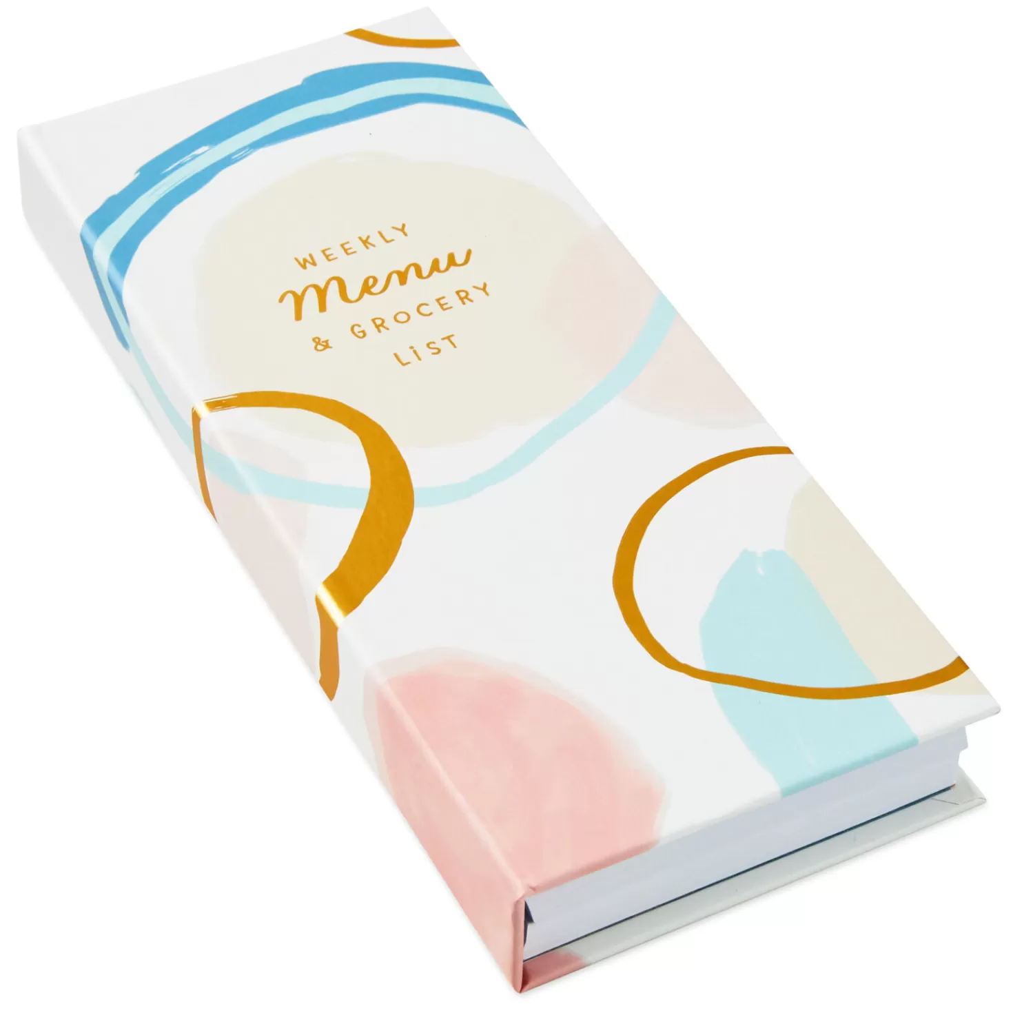 Cheap Weekly Menu And Grocery List Memo Pad Set In Folio Thank You