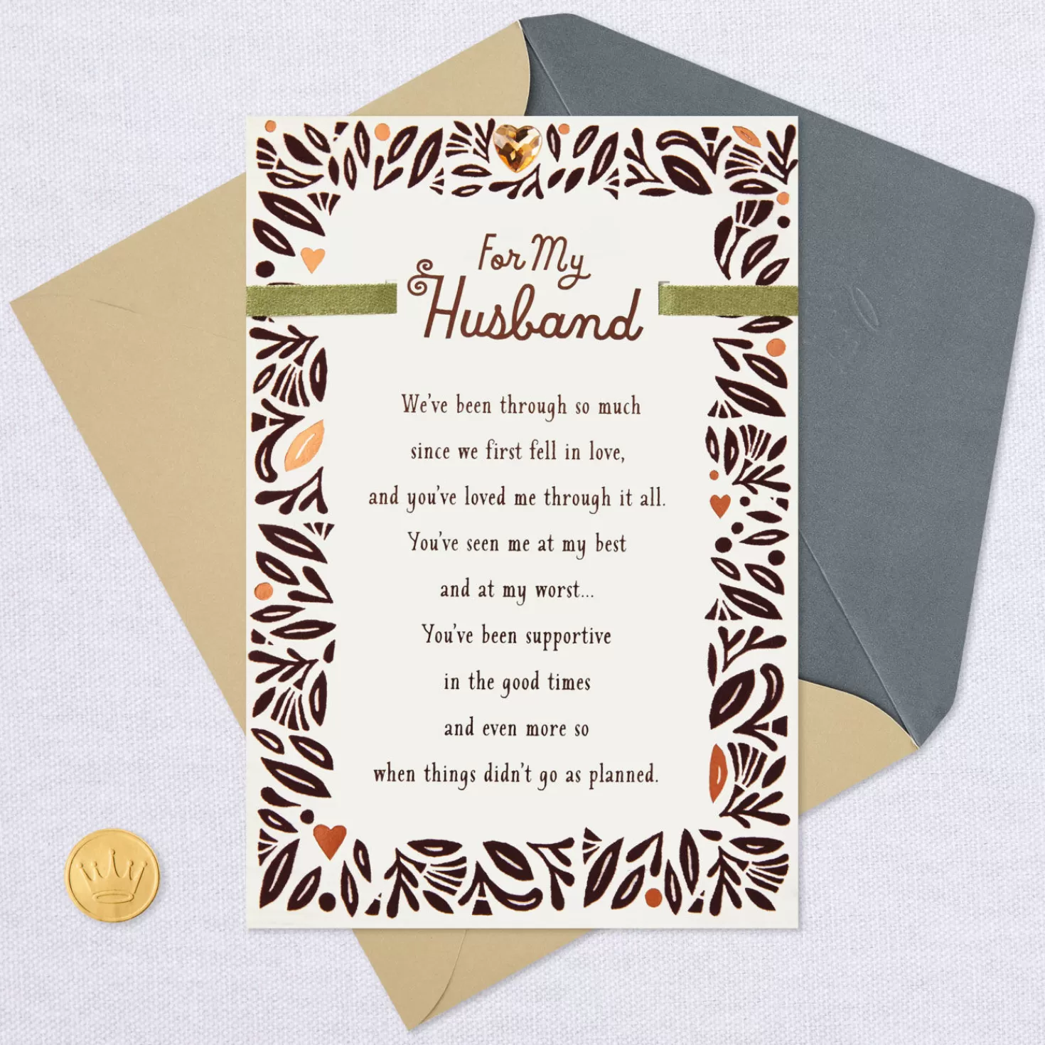 Anniversary>Hallmark We'Ve Been Through So Much Anniversary Card For Husband