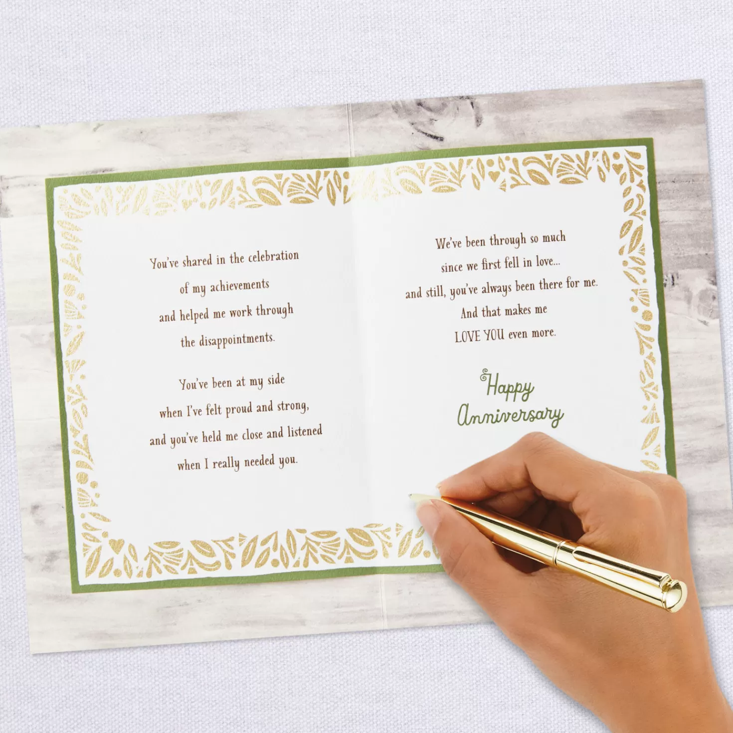 Anniversary>Hallmark We'Ve Been Through So Much Anniversary Card For Husband