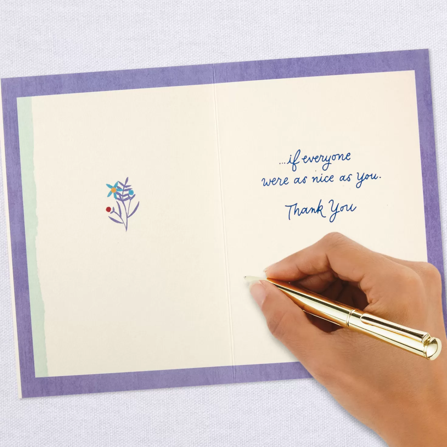 Discount What A Wonderful World This Would Be Thank-You Card Thank You
