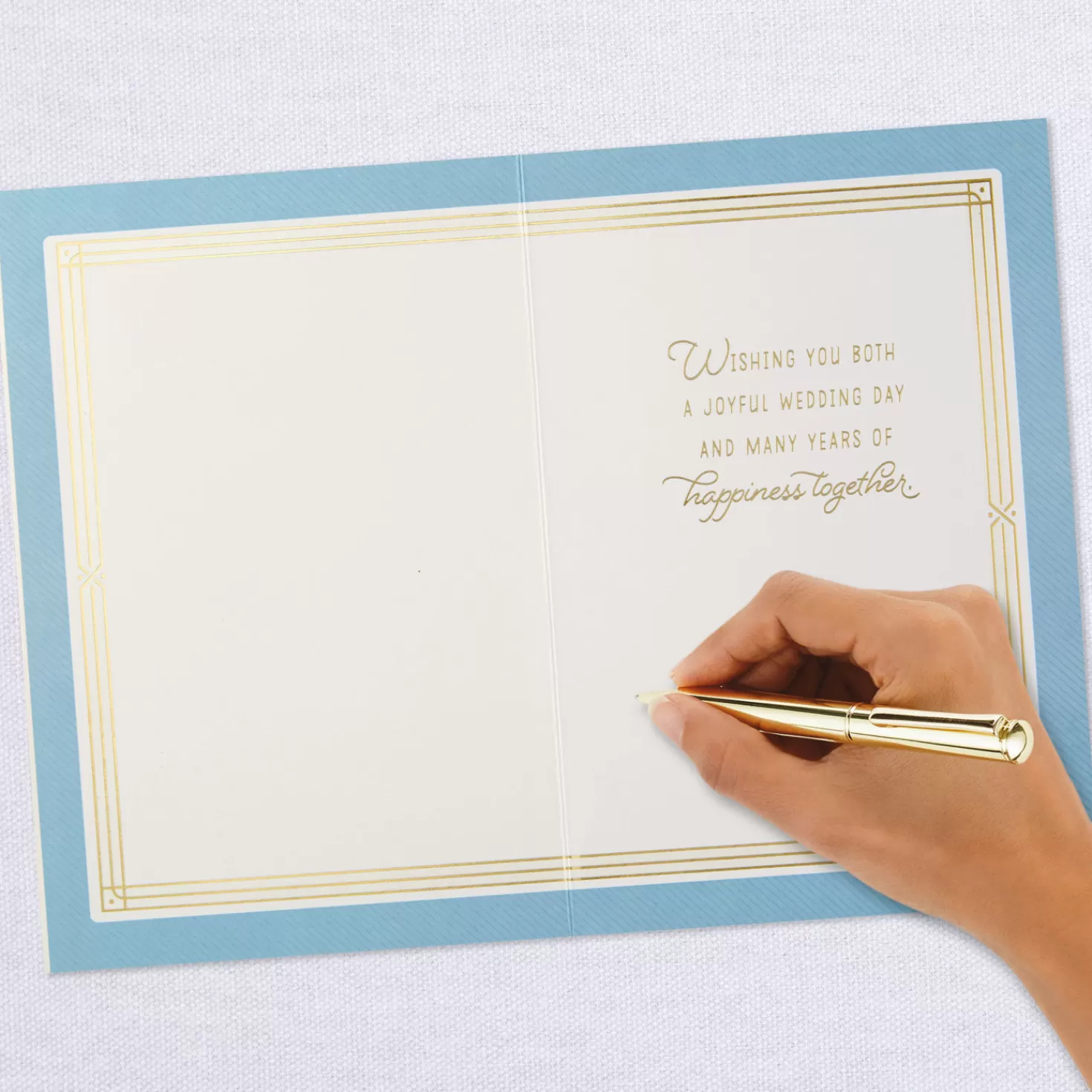 Shop When Two Men Promise To Love Each Other Wedding Card Wedding