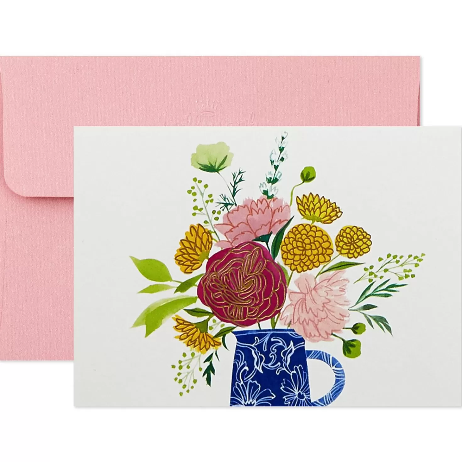 Discount Whimsical Designs Assorted Note Cards With Caddy, Box Of 30 Thank You
