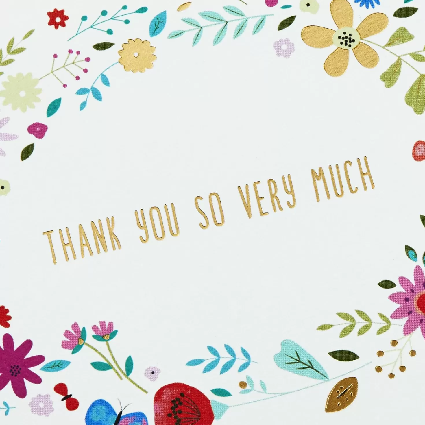 Discount Whimsical Designs Assorted Note Cards With Caddy, Box Of 30 Thank You