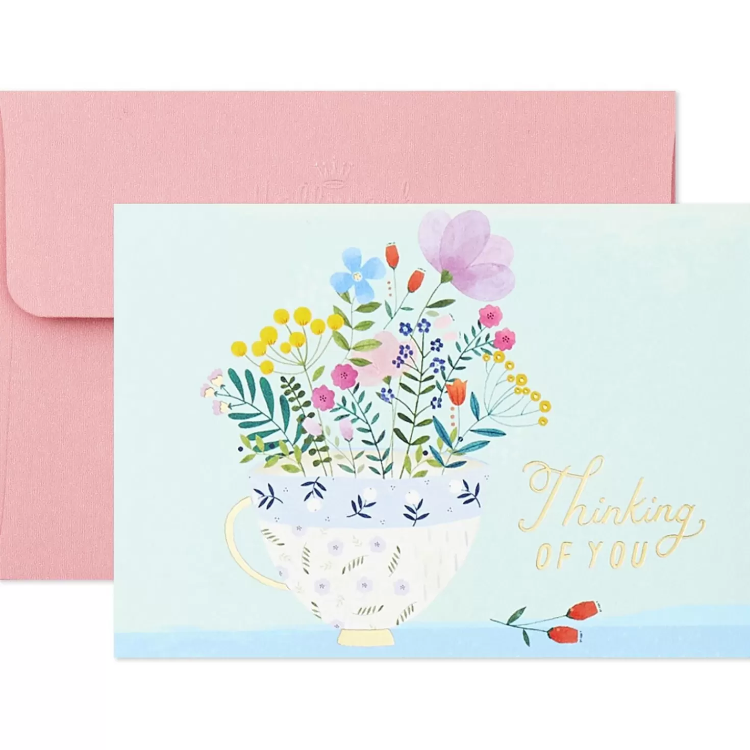 Discount Whimsical Designs Assorted Note Cards With Caddy, Box Of 30 Thank You