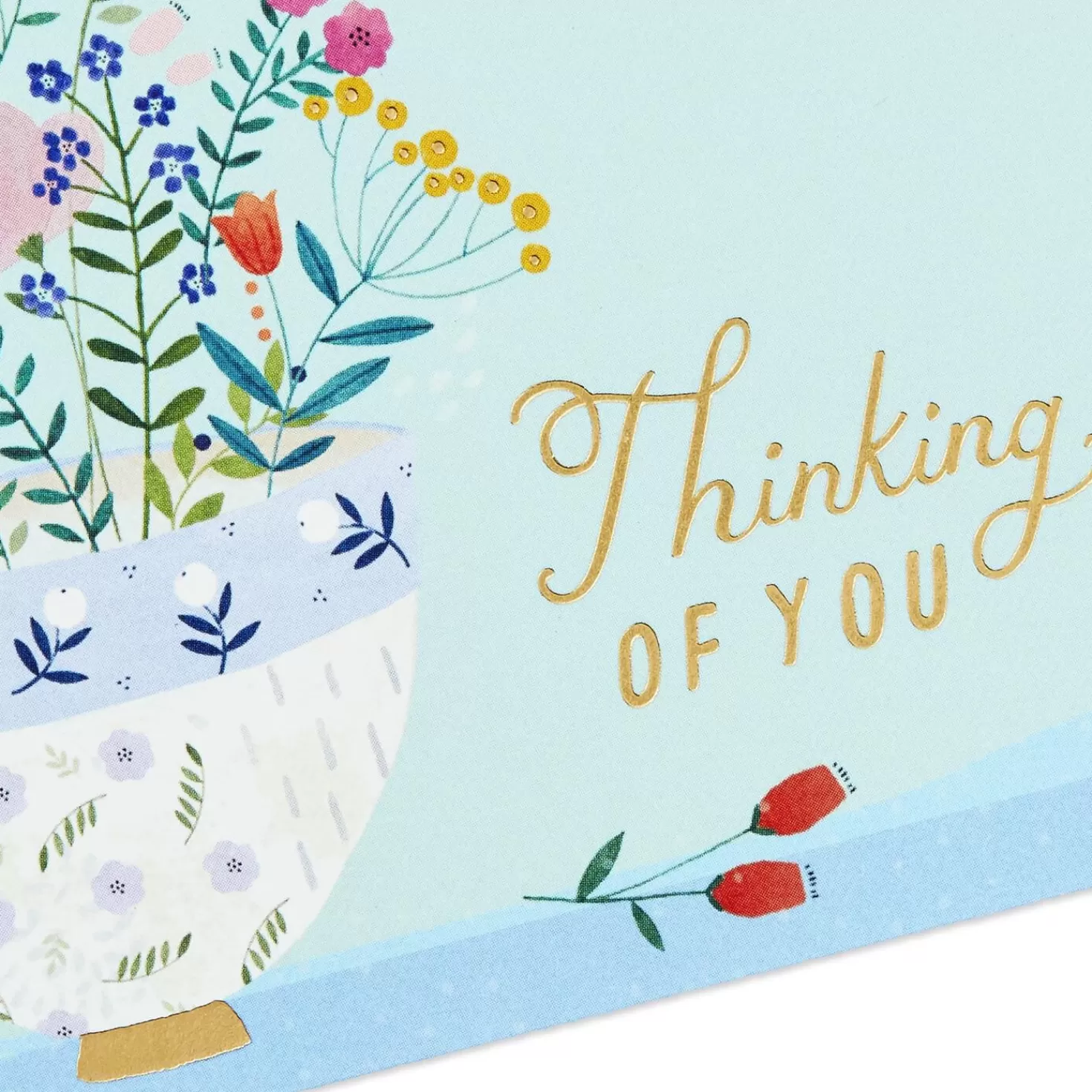 Discount Whimsical Designs Assorted Note Cards With Caddy, Box Of 30 Thank You