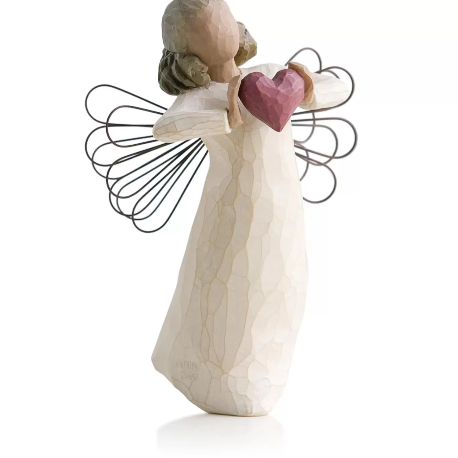 Fashion Willow Tree® Angel With Love Heart Figurine Sympathy