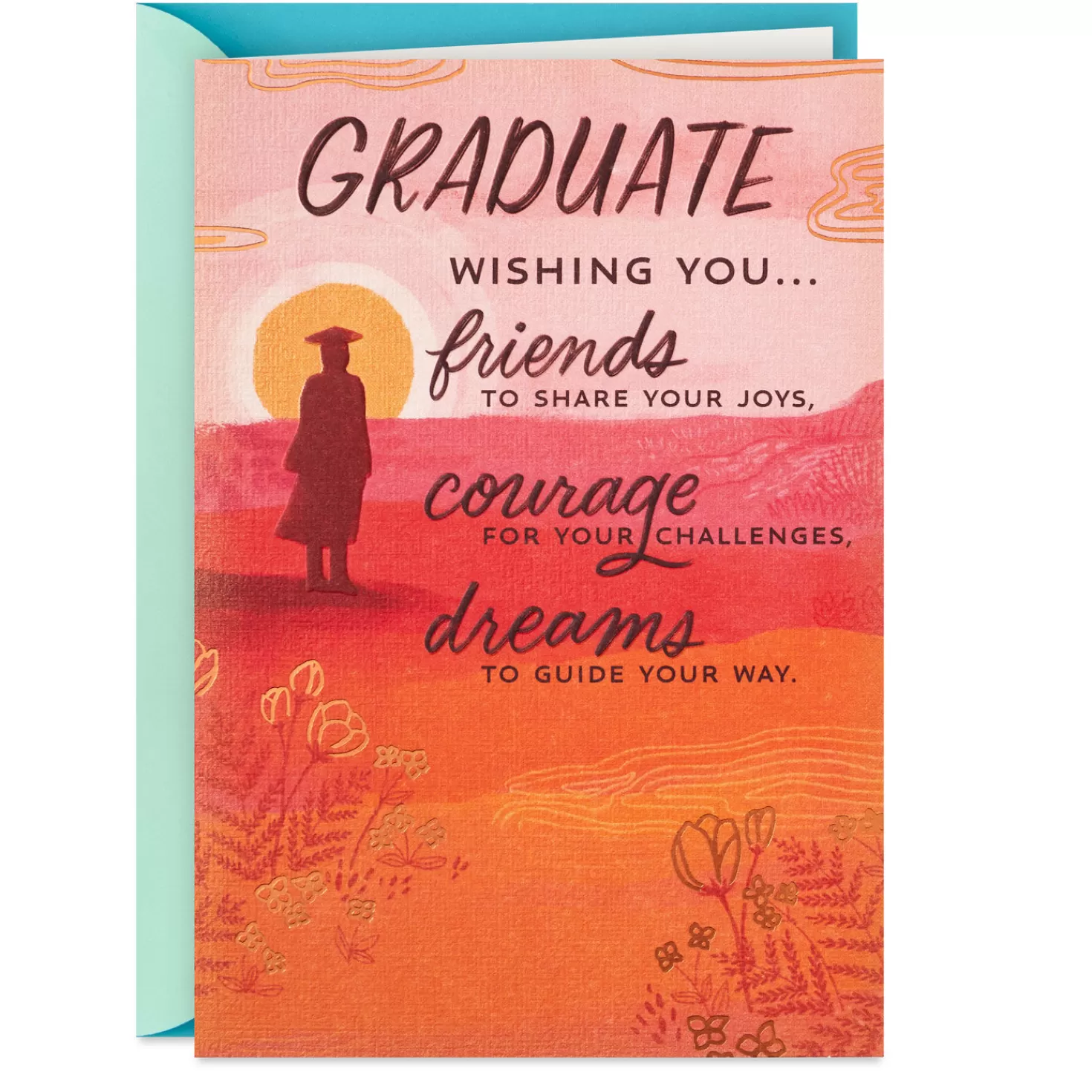 Discount Wishing You Happiness Graduation Card Graduation